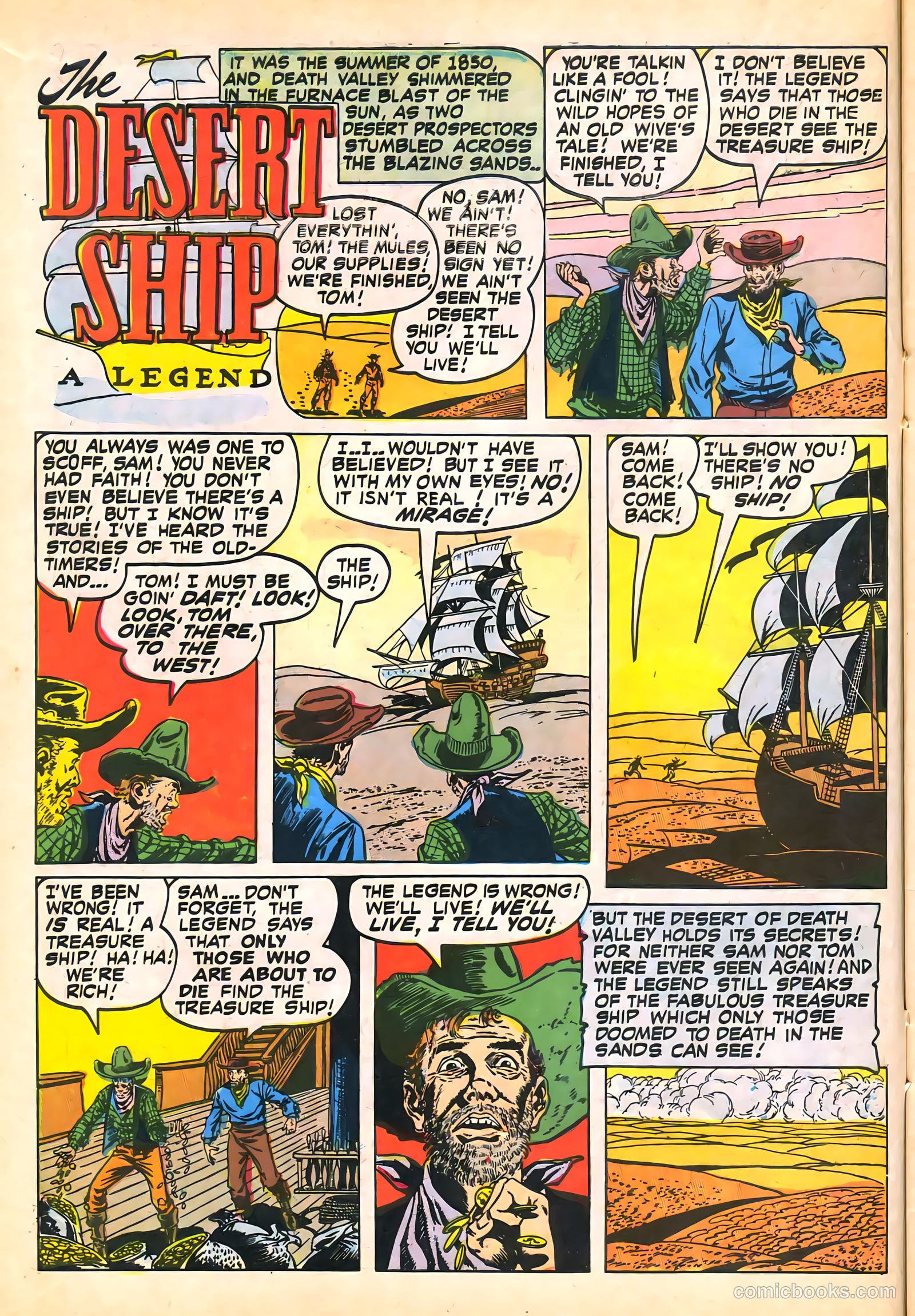 The Westerner Comics #31 (1950) — page 14 of 52