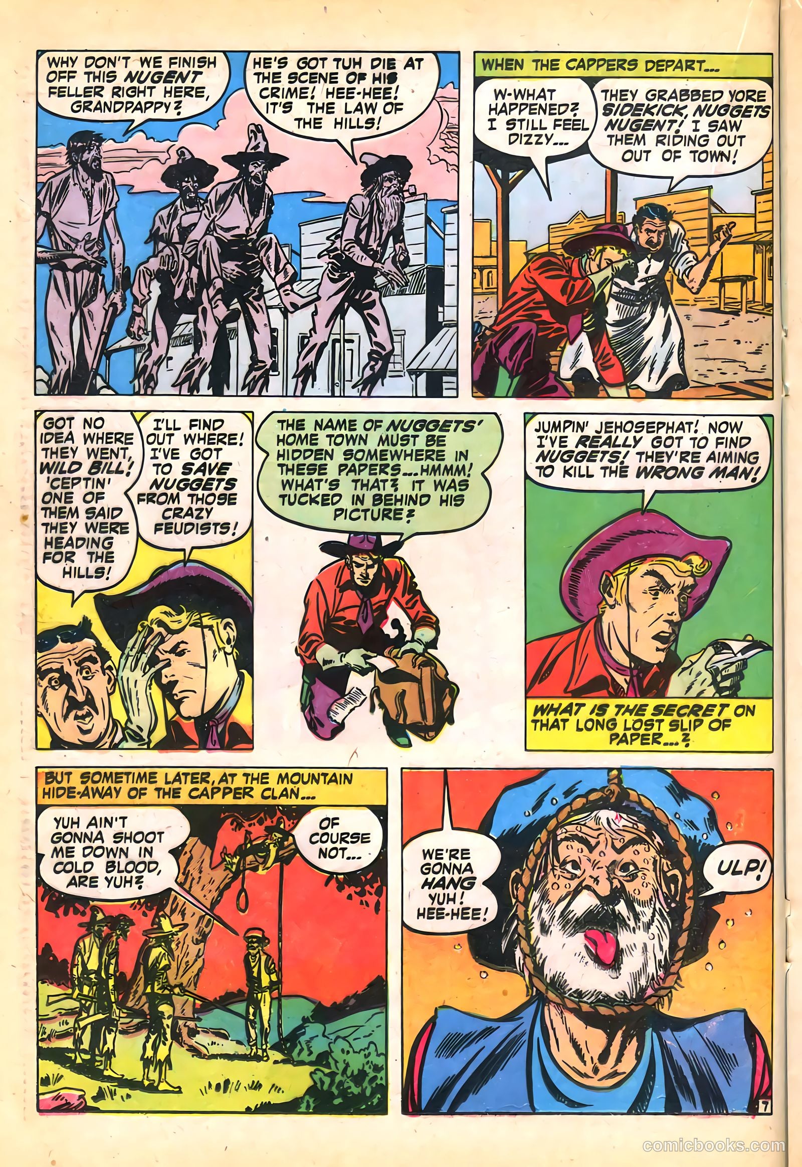 The Westerner Comics #31 (1950) — page 22 of 52