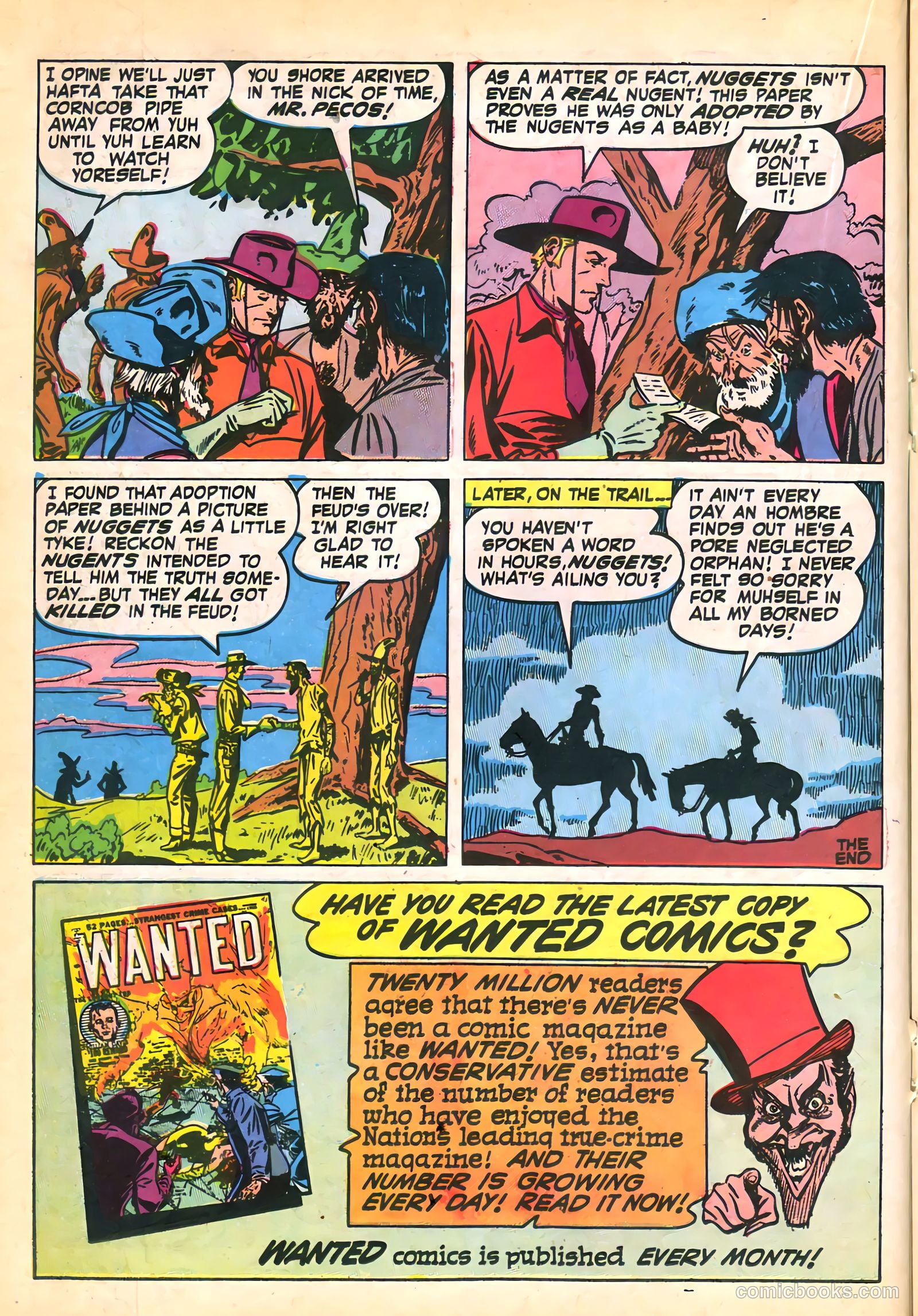 The Westerner Comics #31 (1950) — page 24 of 52