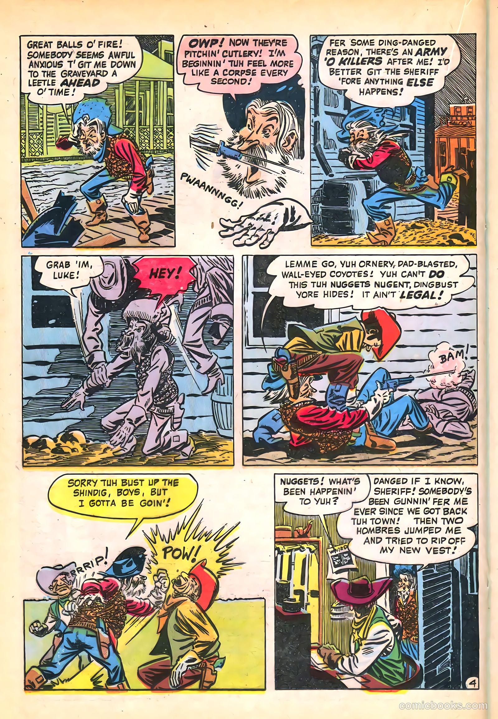 The Westerner Comics #31 (1950) — page 28 of 52