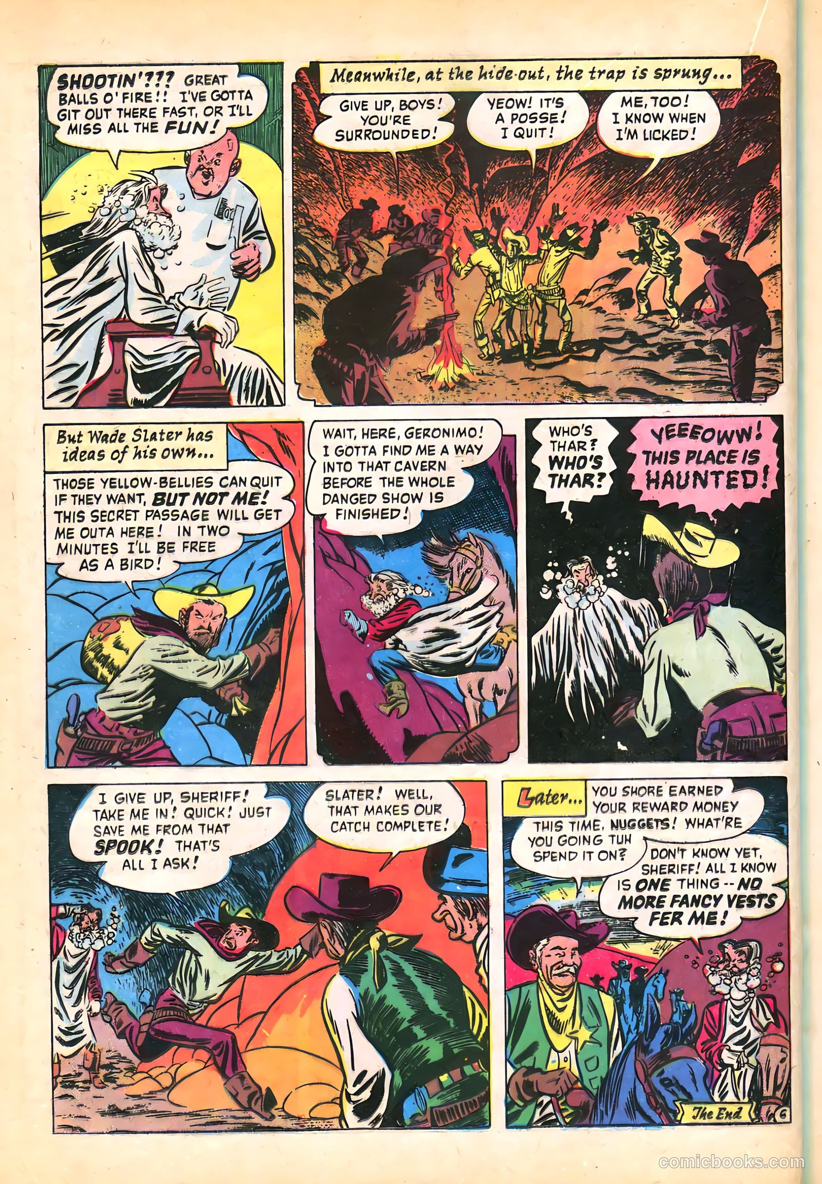 The Westerner Comics #31 (1950) — page 30 of 52