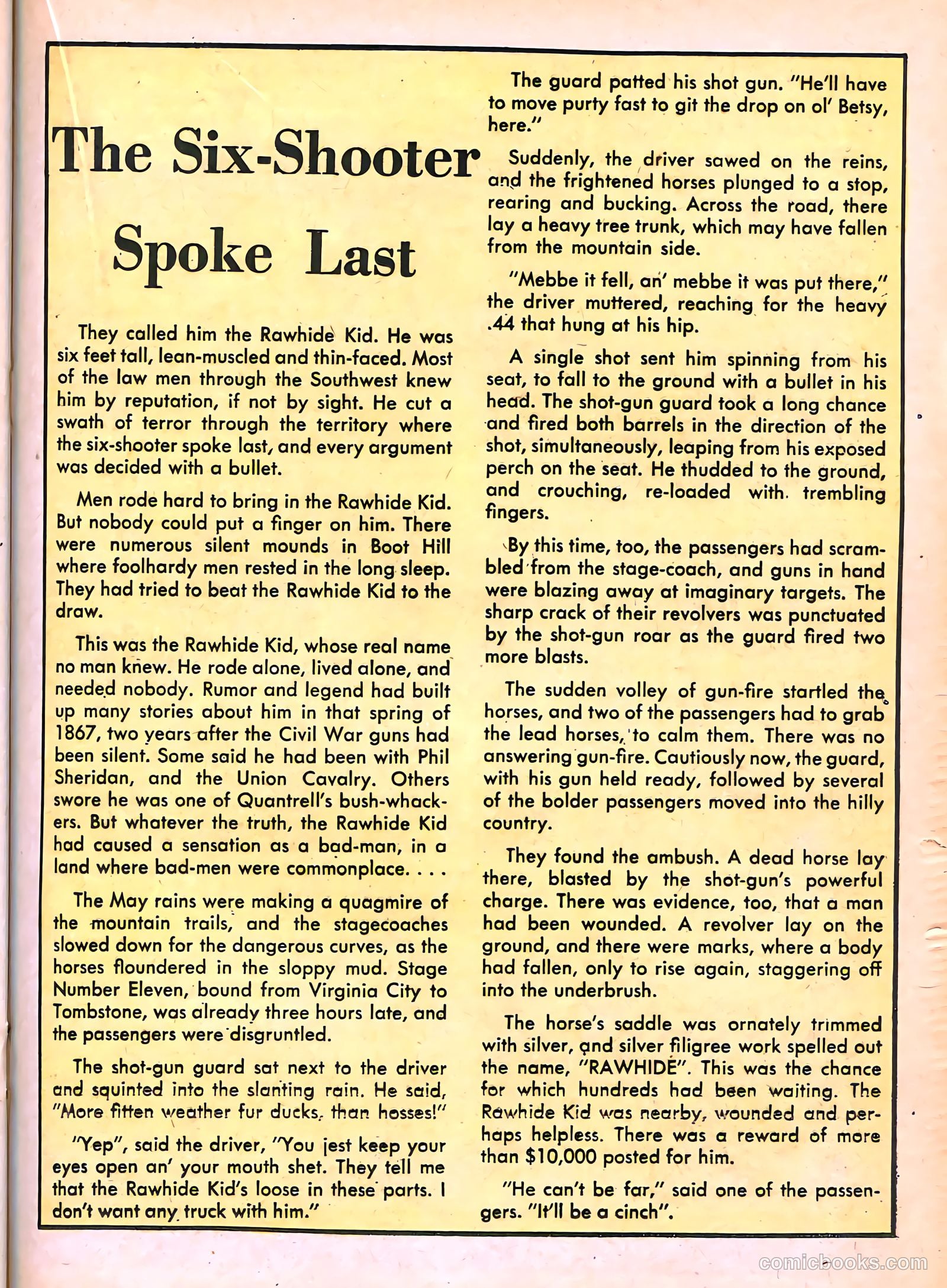 The Westerner Comics #31 (1950) — page 31 of 52