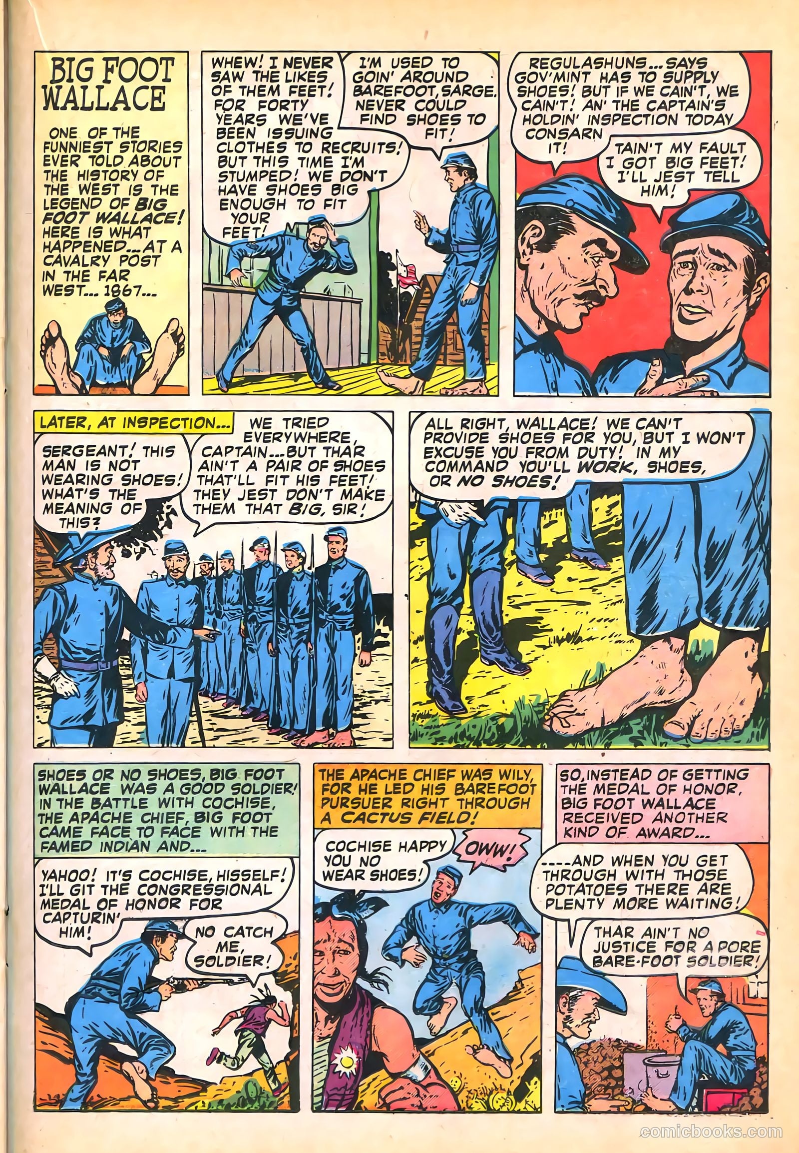 The Westerner Comics #31 (1950) — page 33 of 52