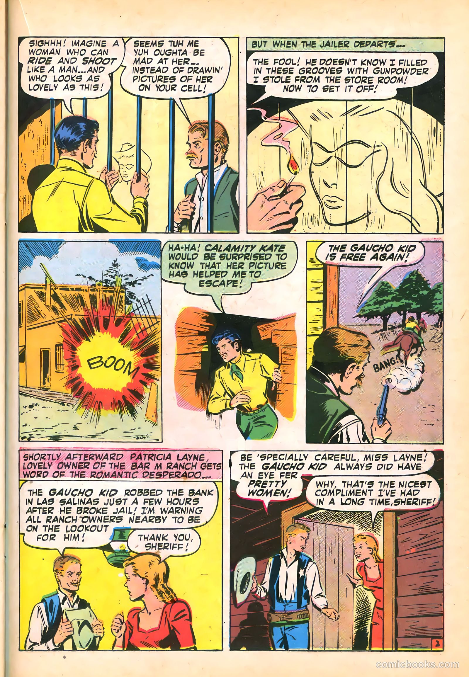 The Westerner Comics #31 (1950) — page 35 of 52