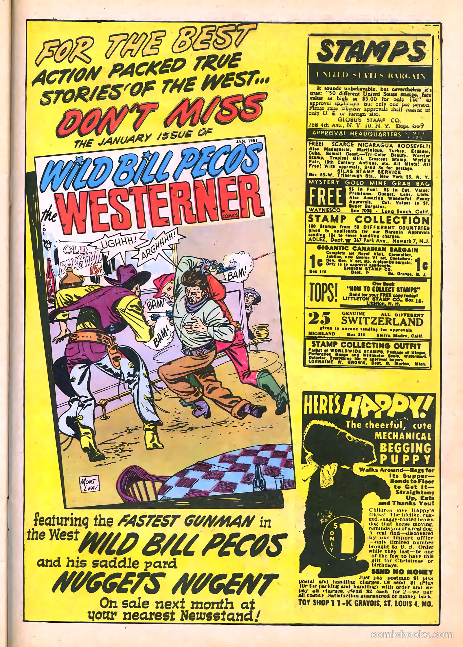 The Westerner Comics #31 (1950) — page 39 of 52