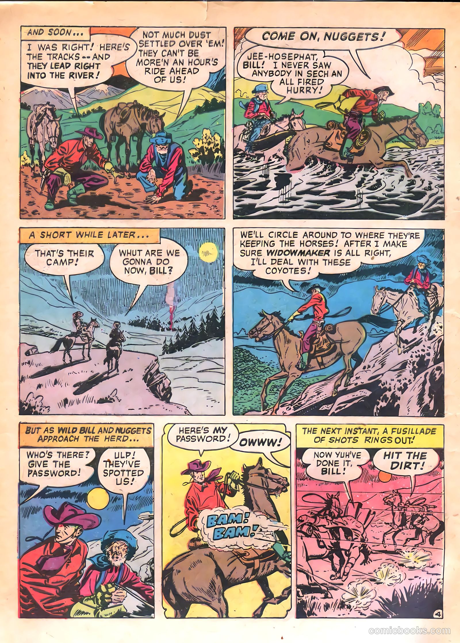 The Westerner Comics #32 (1951) — page 6 of 52