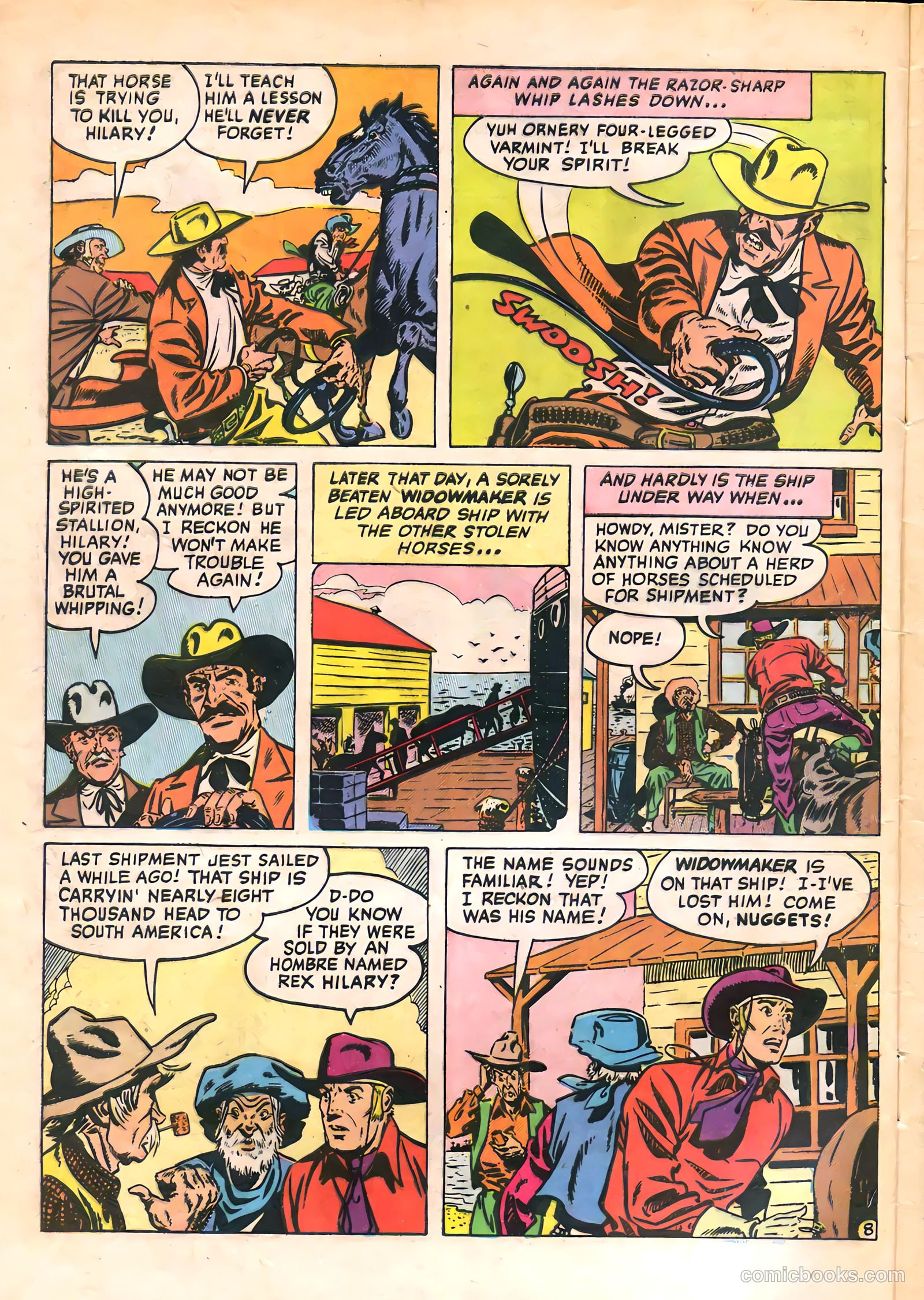 The Westerner Comics #32 (1951) — page 10 of 52