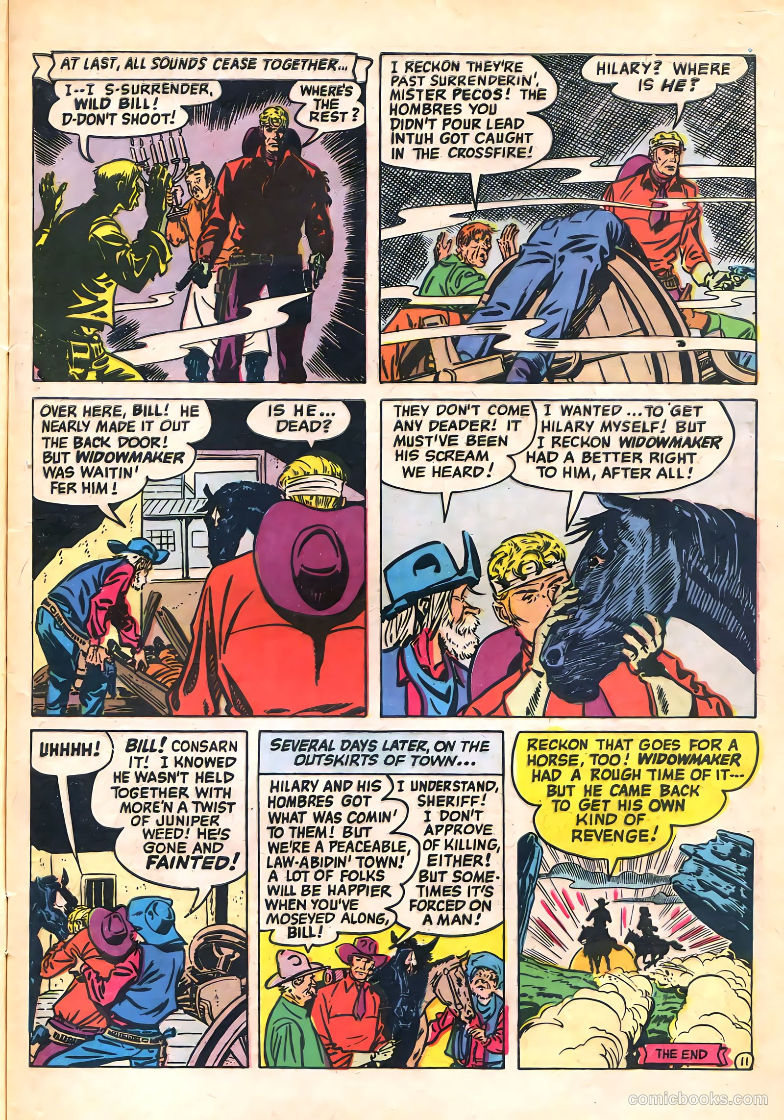 The Westerner Comics #32 (1951) — page 13 of 52