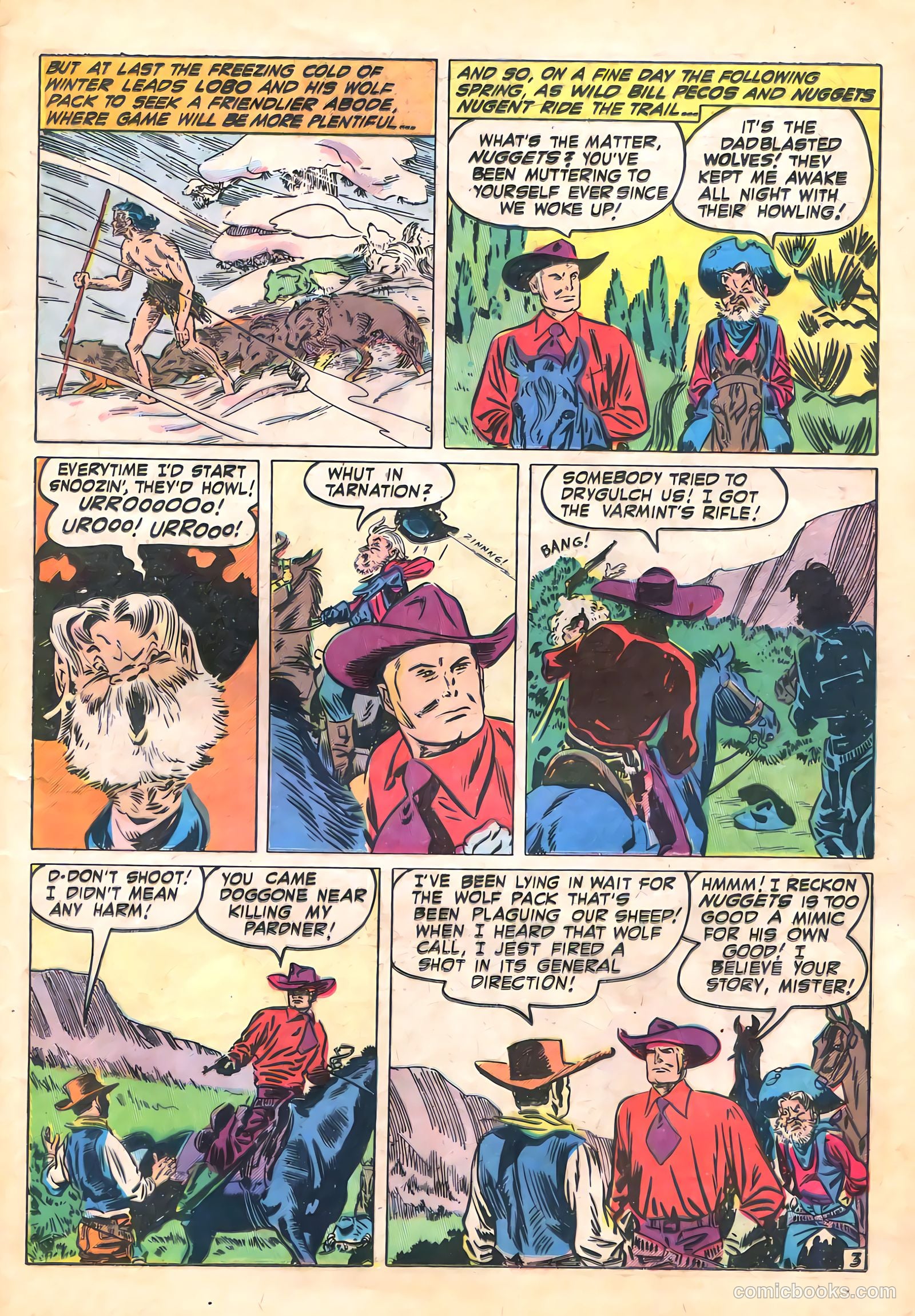 The Westerner Comics #32 (1951) — page 17 of 52