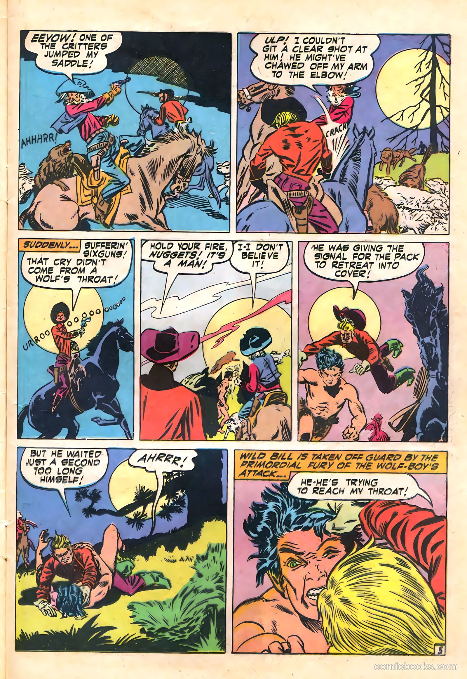 The Westerner Comics #32 (1951) — page 19 of 52
