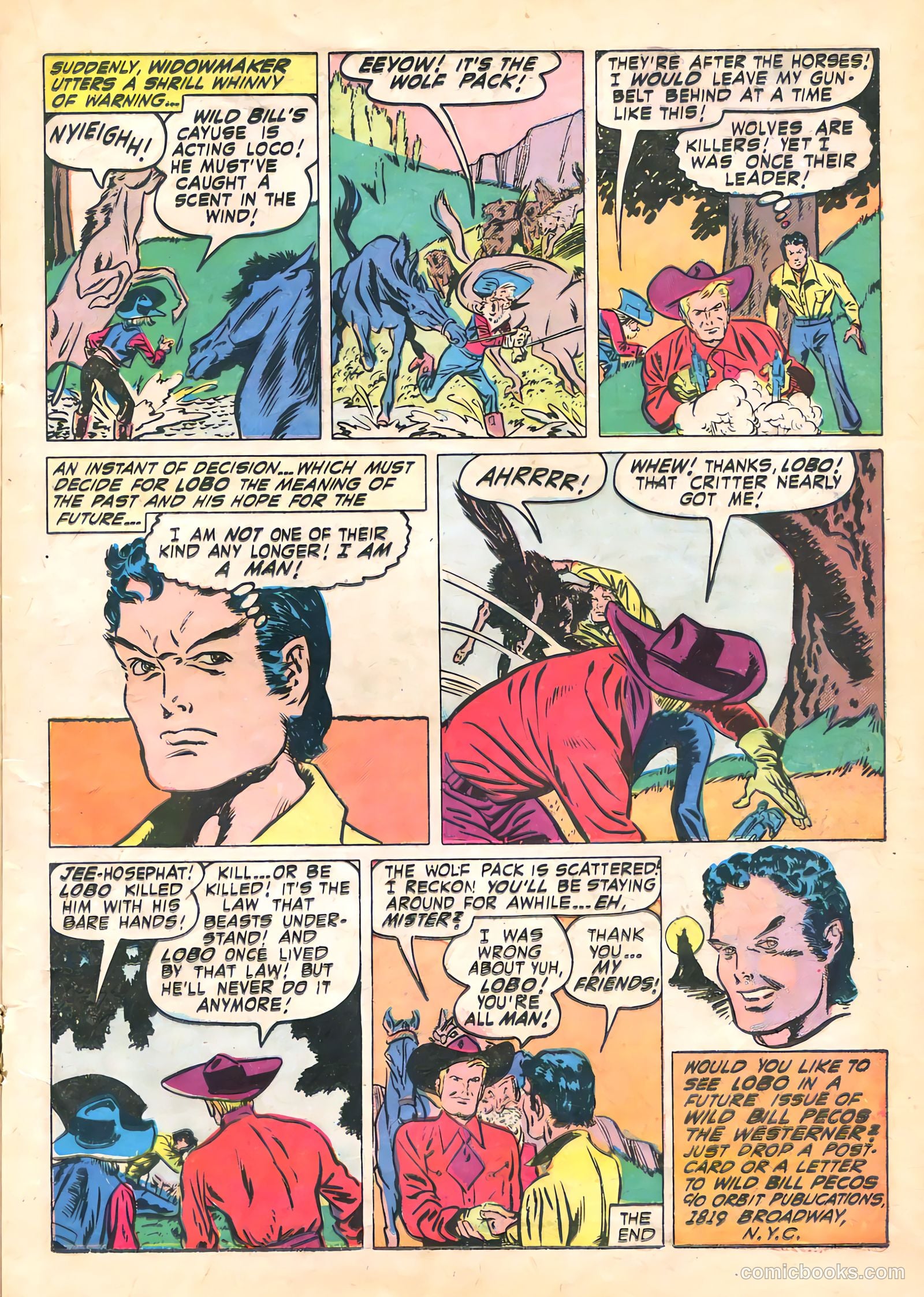 The Westerner Comics #32 (1951) — page 23 of 52