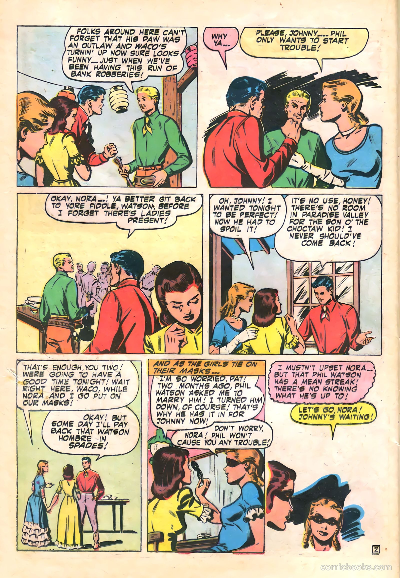The Westerner Comics #32 (1951) — page 34 of 52