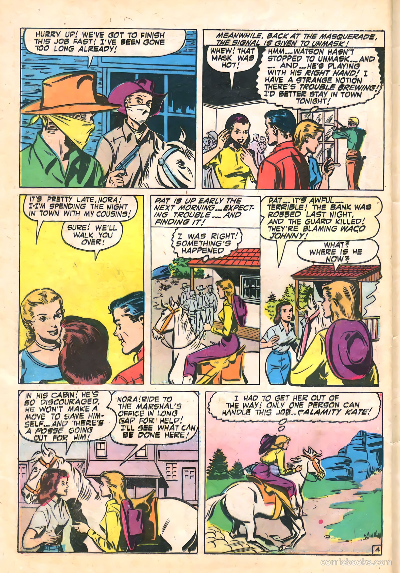 The Westerner Comics #32 (1951) — page 36 of 52