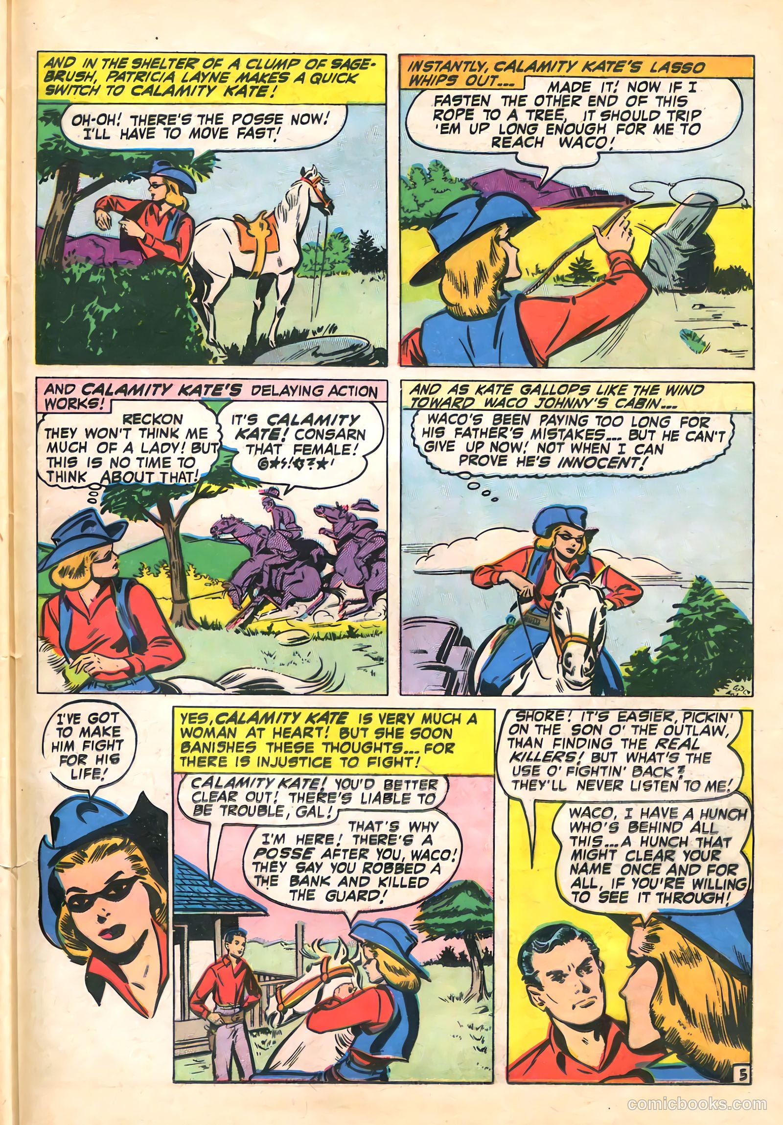The Westerner Comics #32 (1951) — page 37 of 52