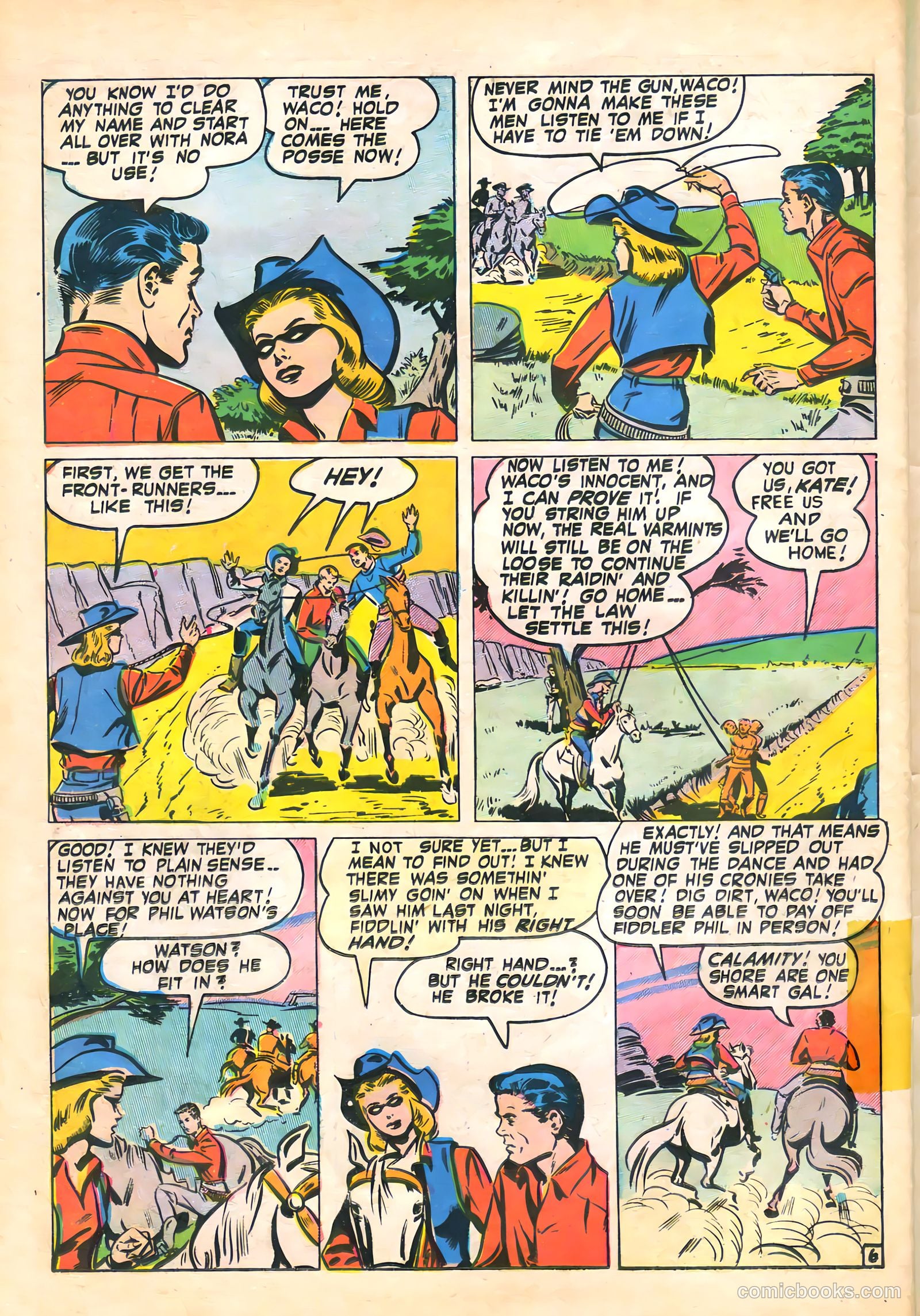 The Westerner Comics #32 (1951) — page 38 of 52
