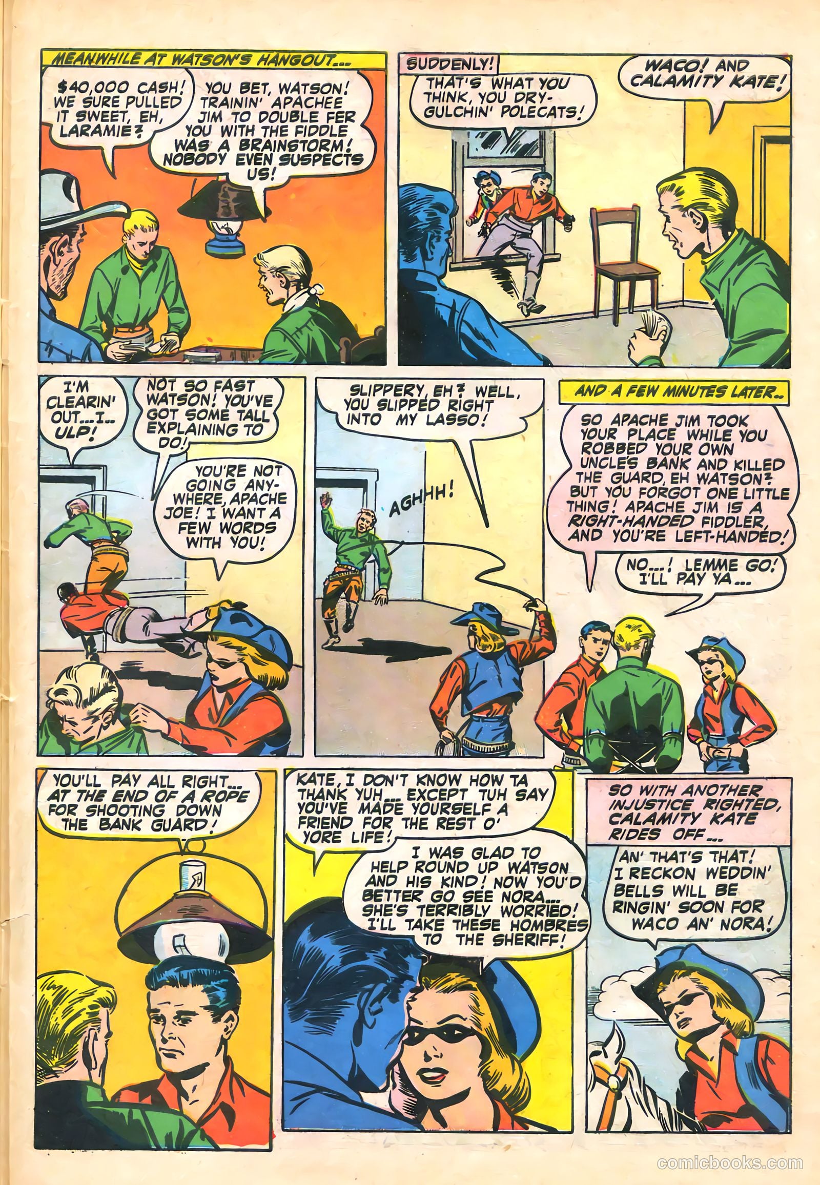 The Westerner Comics #32 (1951) — page 39 of 52