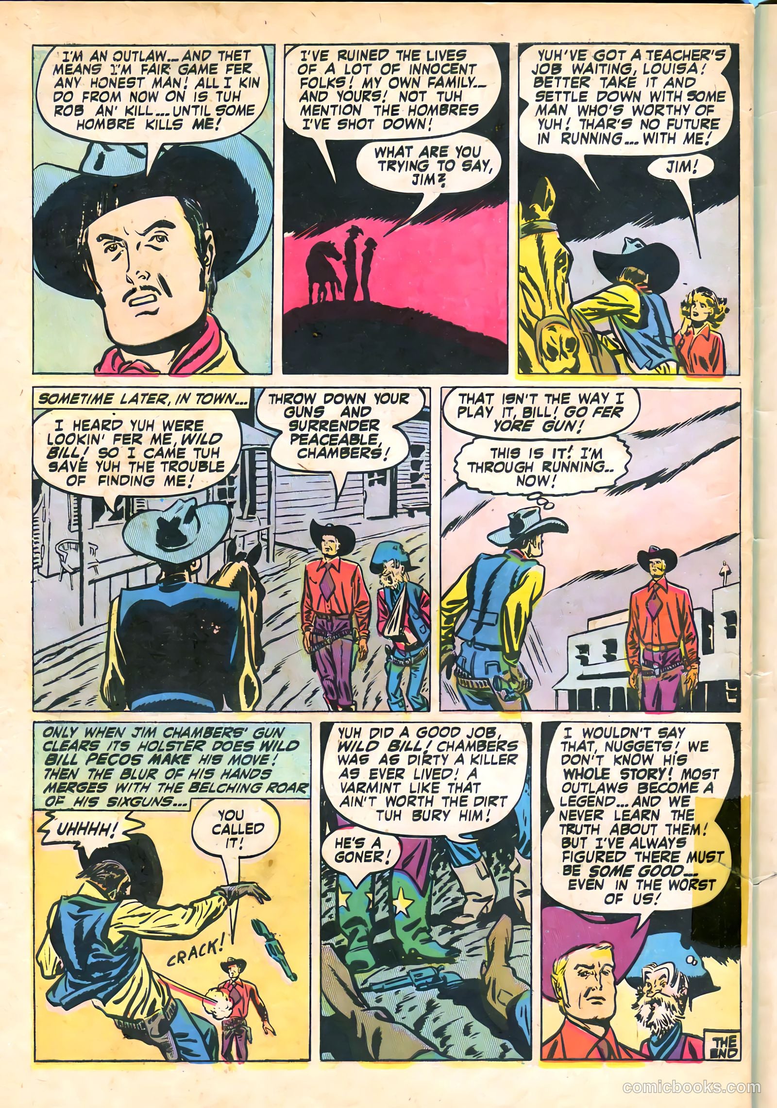 The Westerner Comics #32 (1951) — page 48 of 52