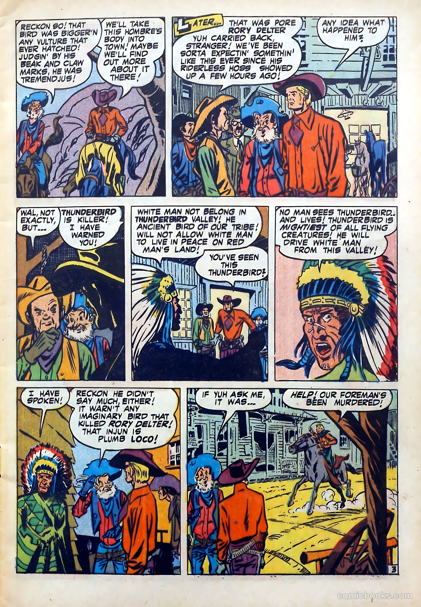 The Westerner Comics #33 (1951) — page 5 of 52