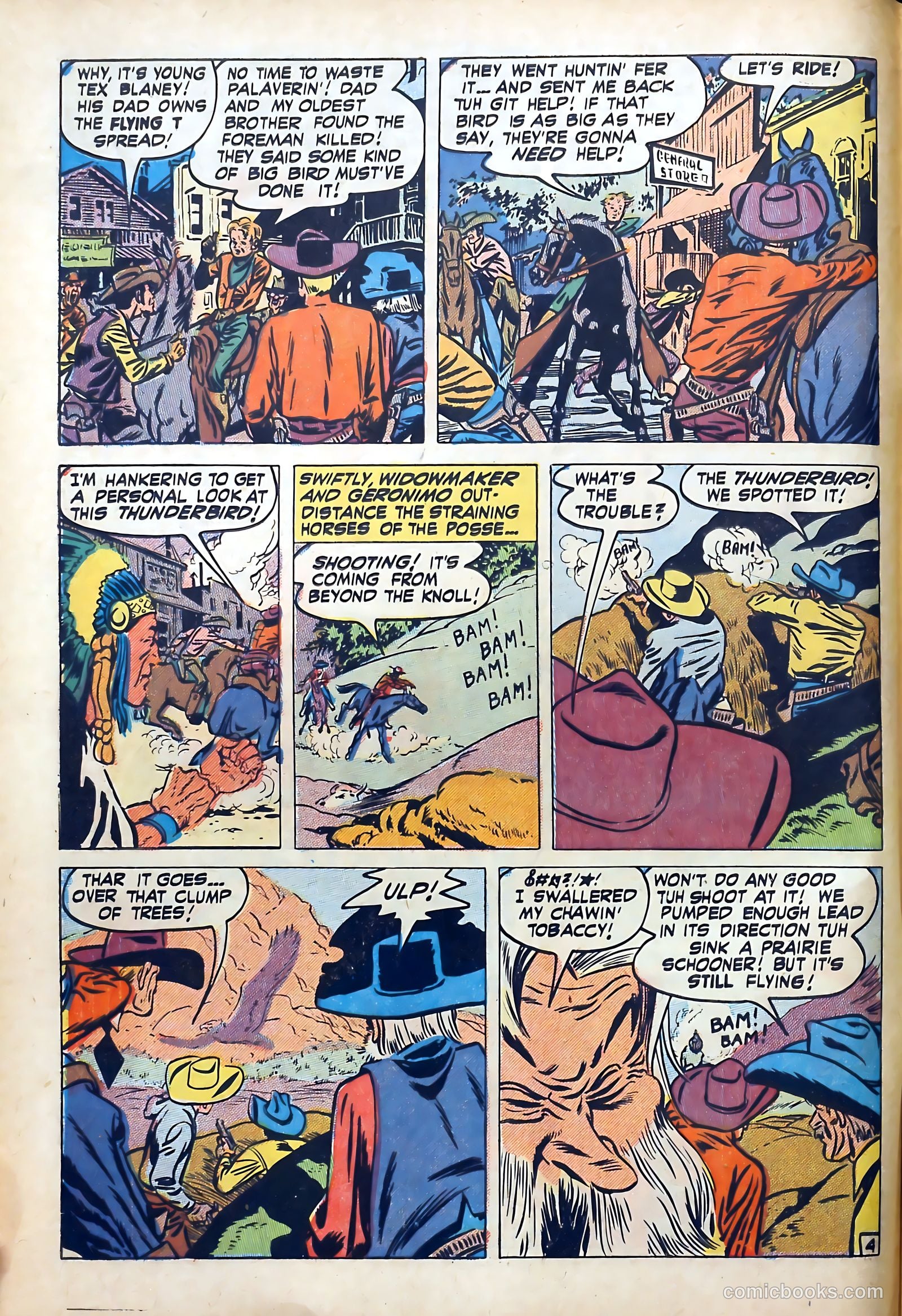 The Westerner Comics #33 (1951) — page 6 of 52