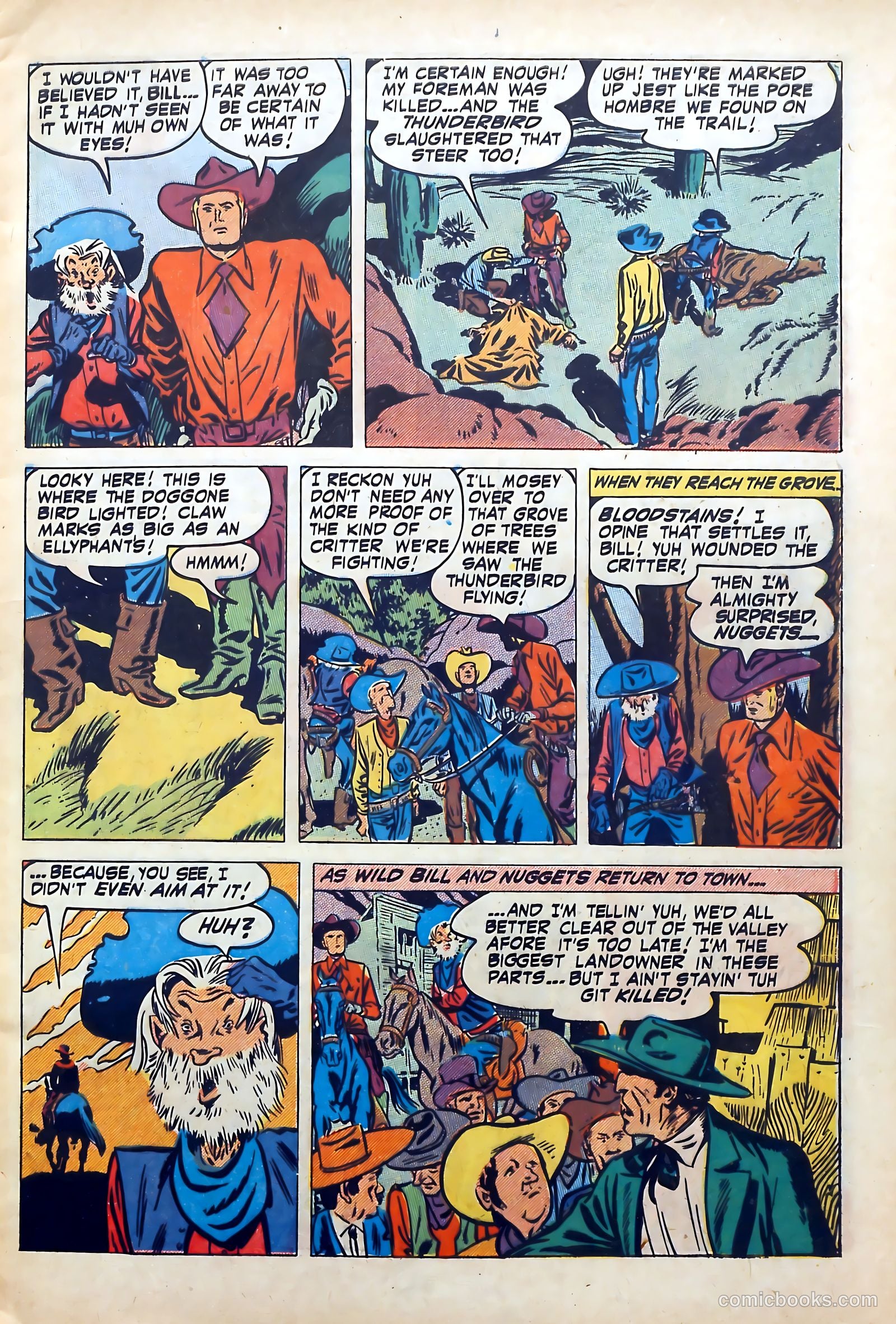 The Westerner Comics #33 (1951) — page 7 of 52