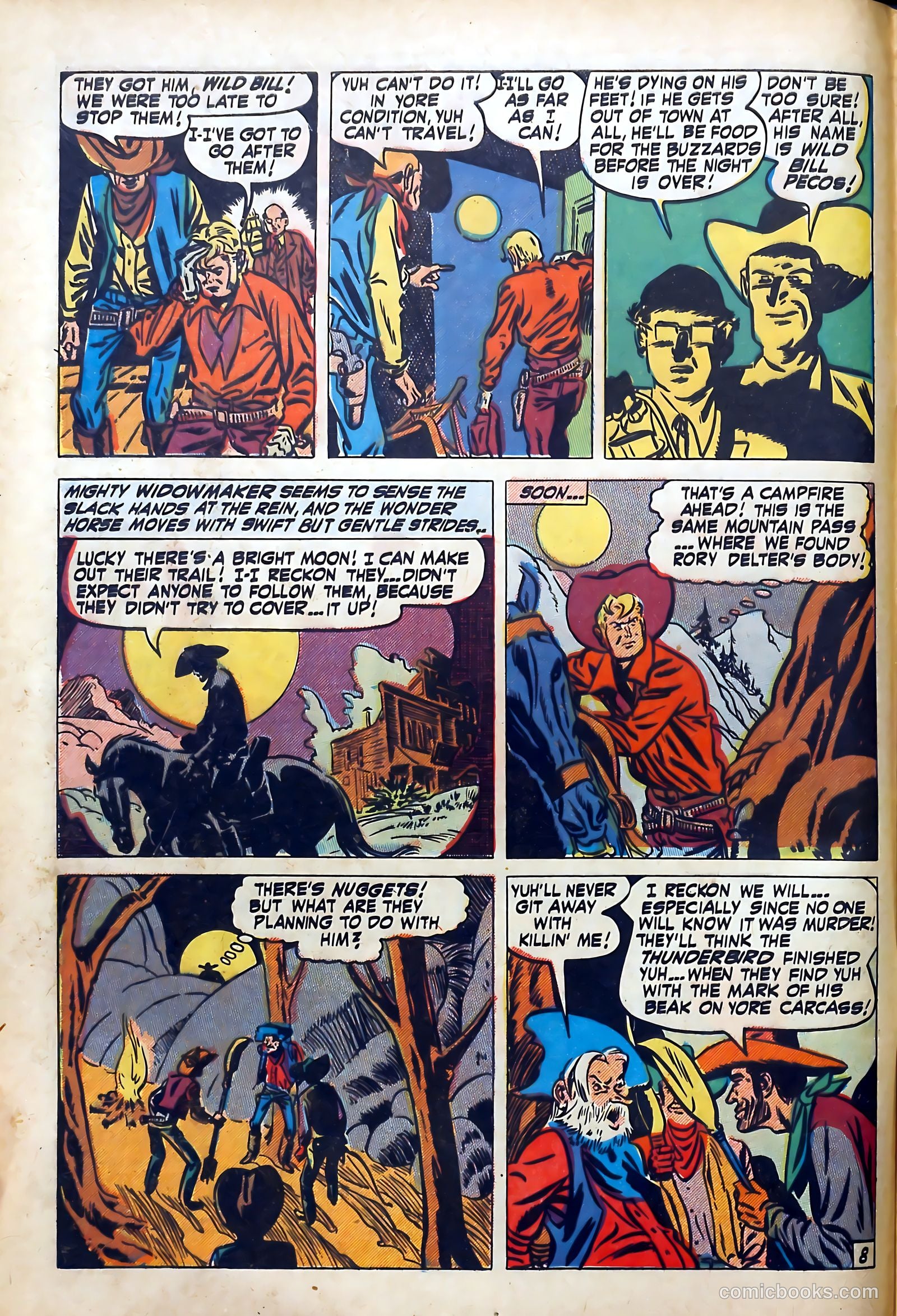 The Westerner Comics #33 (1951) — page 10 of 52