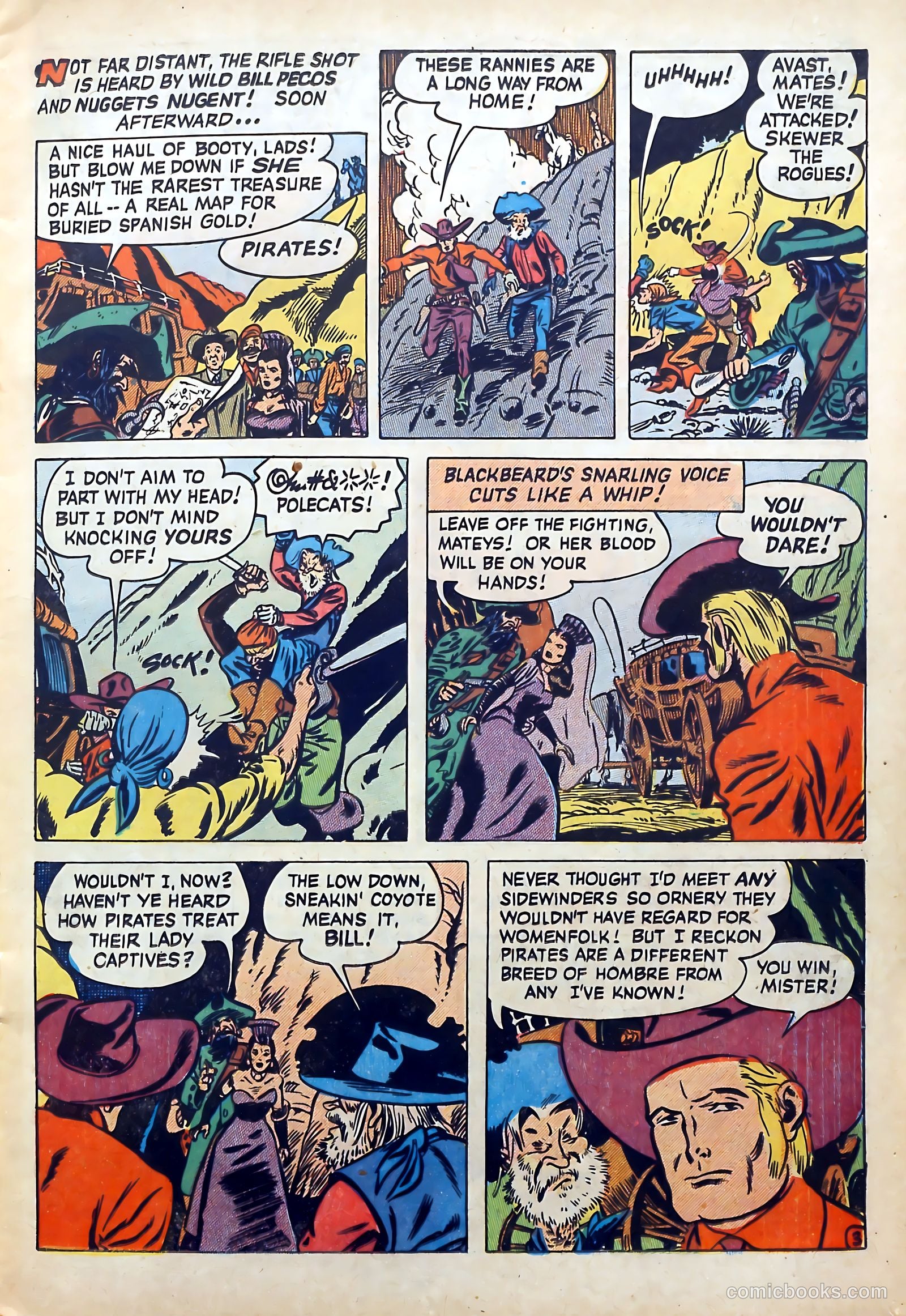 The Westerner Comics #33 (1951) — page 17 of 52