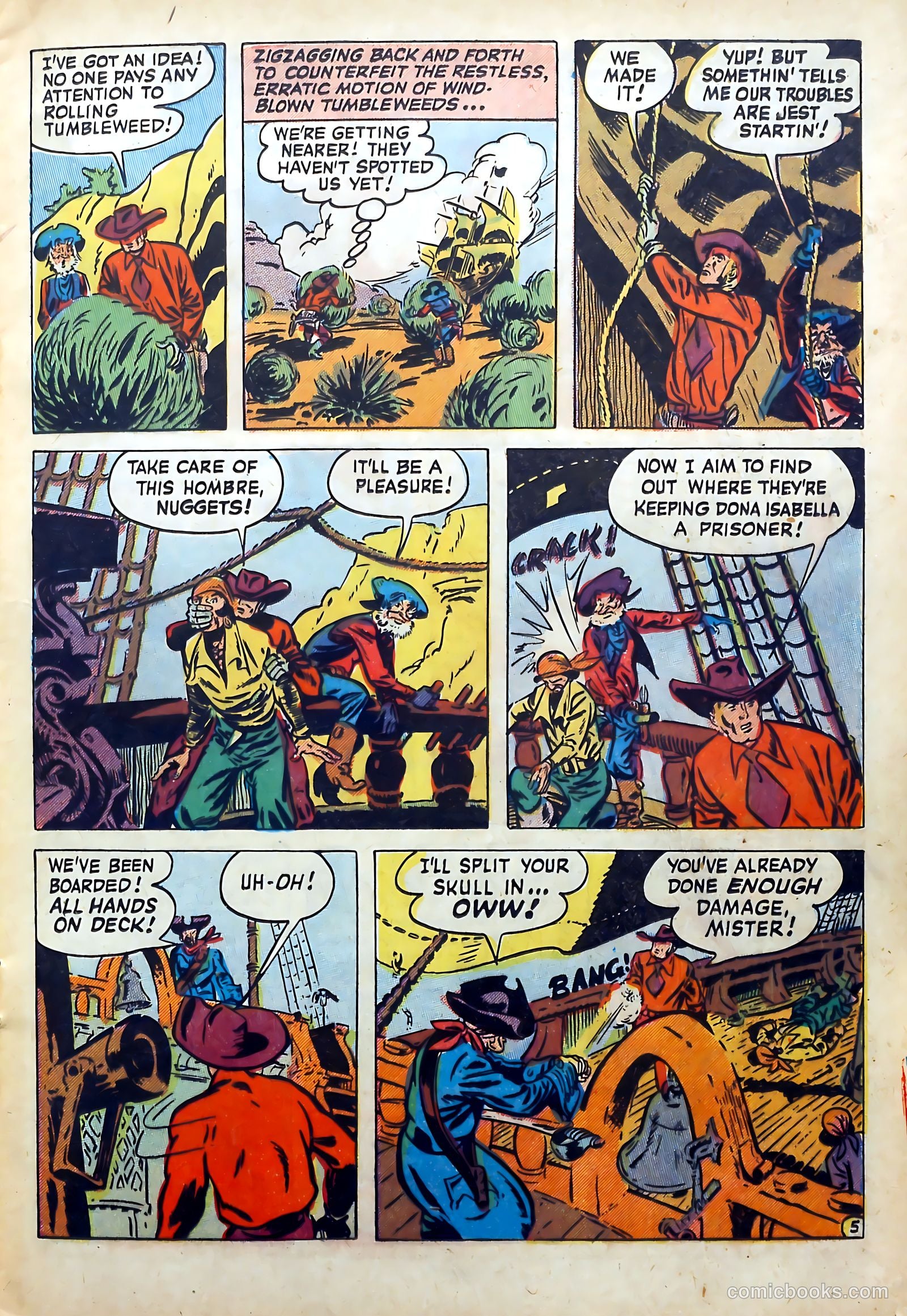 The Westerner Comics #33 (1951) — page 19 of 52