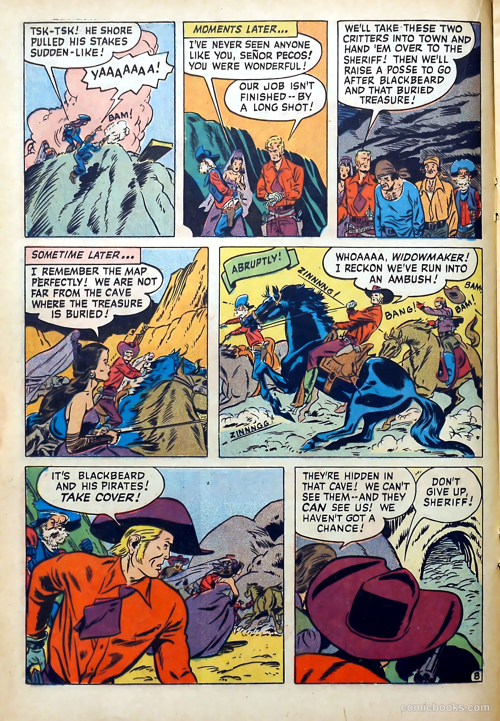 The Westerner Comics #33 (1951) — page 22 of 52
