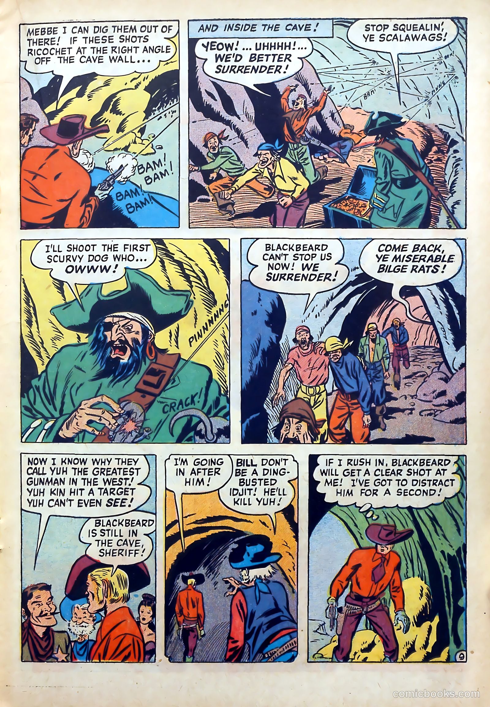 The Westerner Comics #33 (1951) — page 23 of 52
