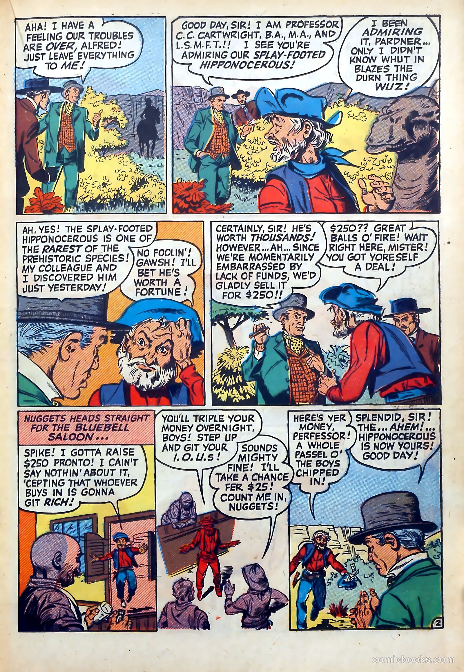 The Westerner Comics #33 (1951) — page 27 of 52