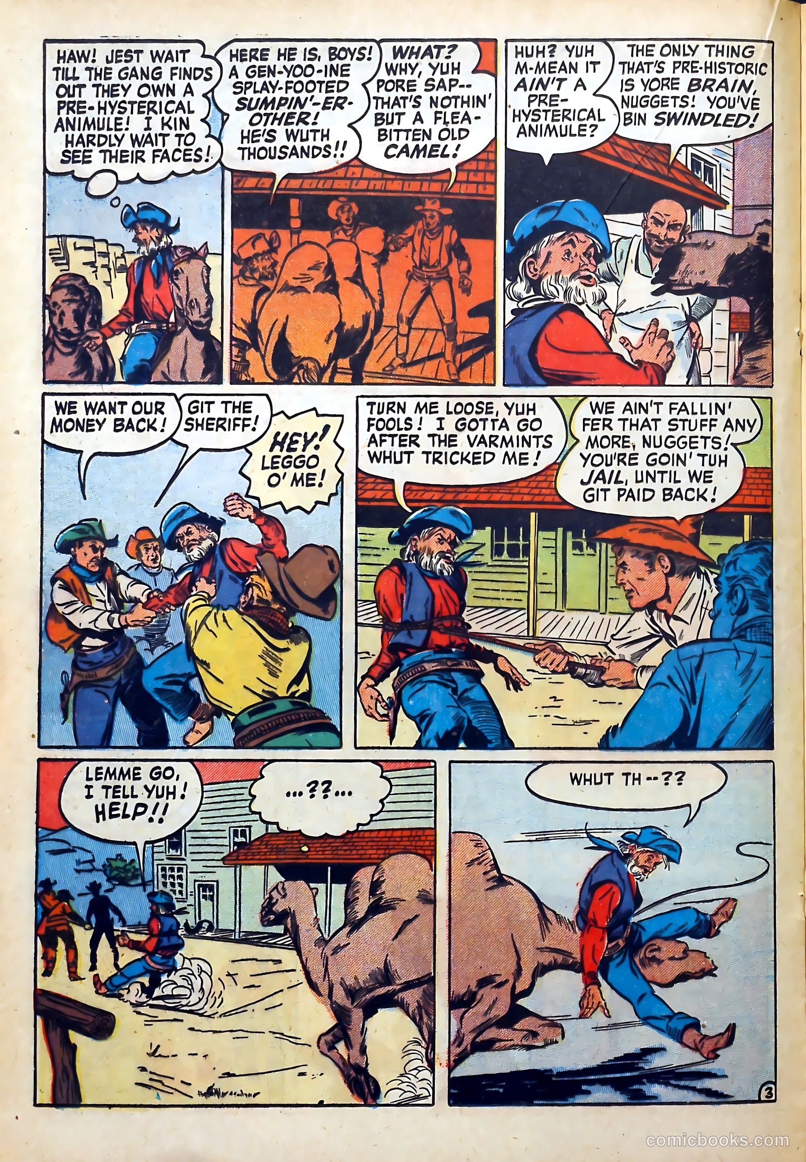 The Westerner Comics #33 (1951) — page 28 of 52