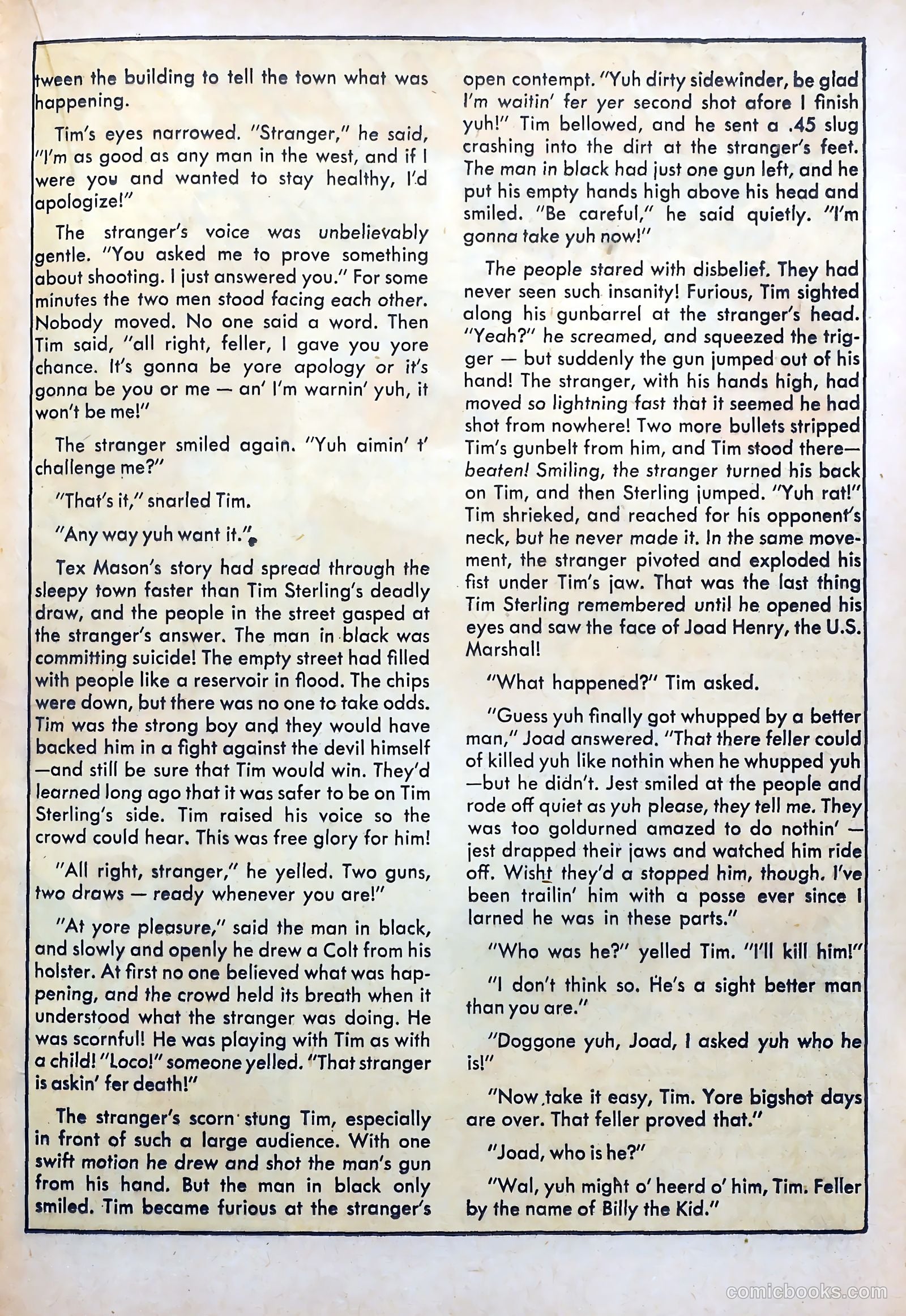 The Westerner Comics #33 (1951) — page 31 of 52