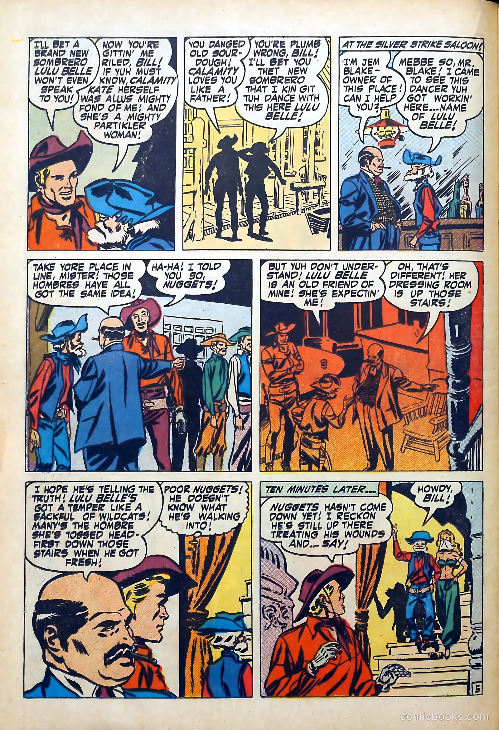 The Westerner Comics #33 (1951) — page 36 of 52