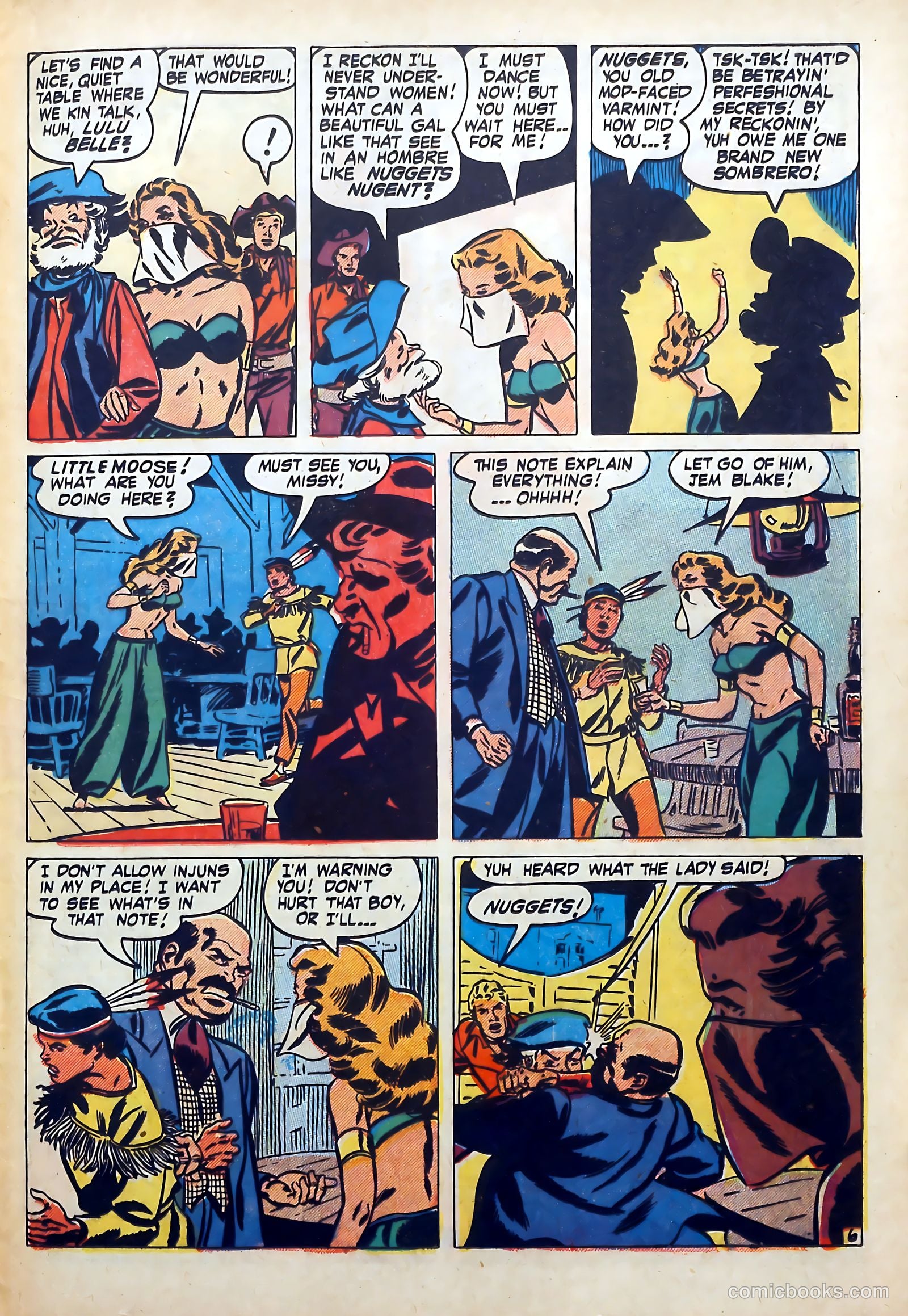 The Westerner Comics #33 (1951) — page 37 of 52