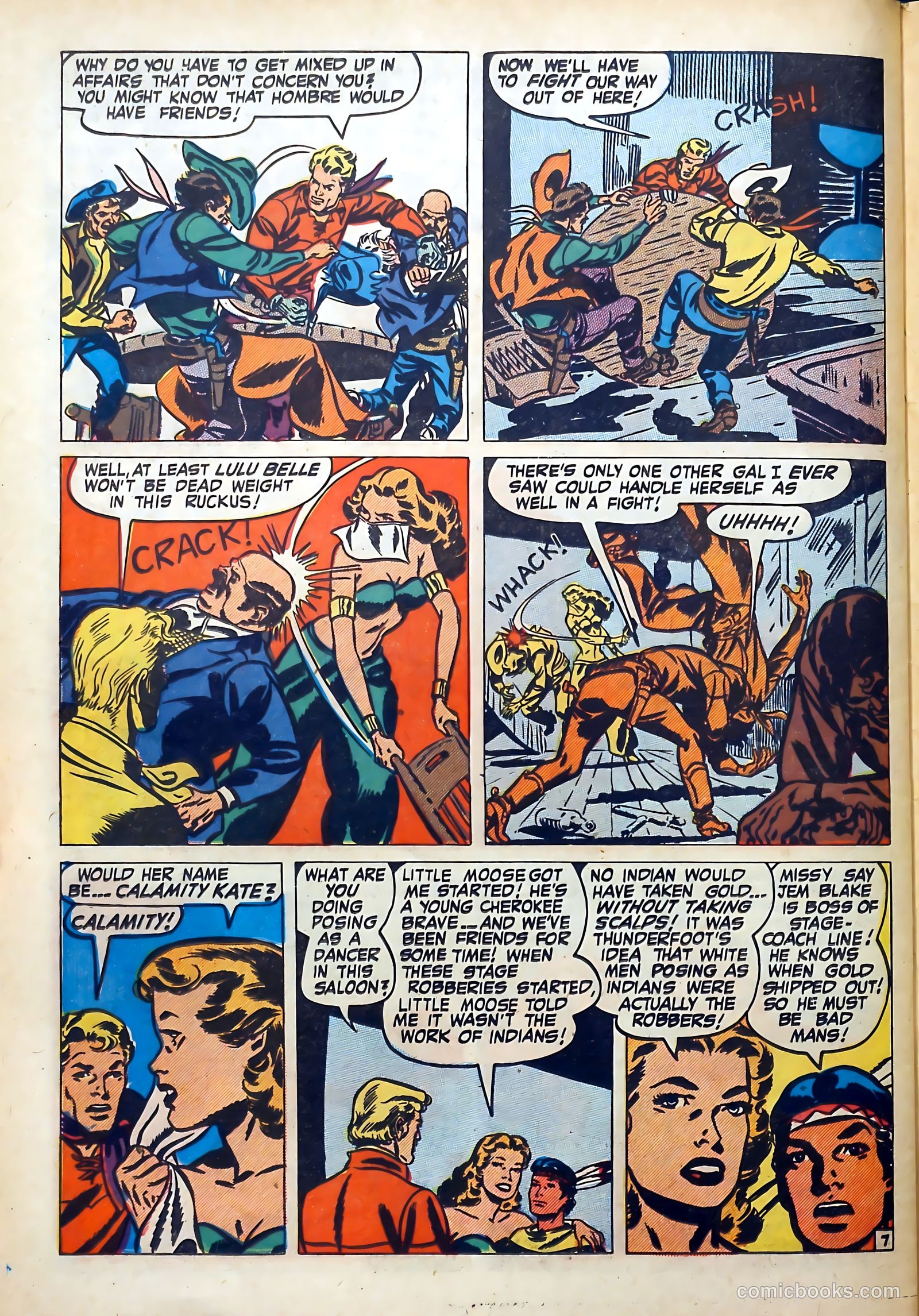 The Westerner Comics #33 (1951) — page 38 of 52