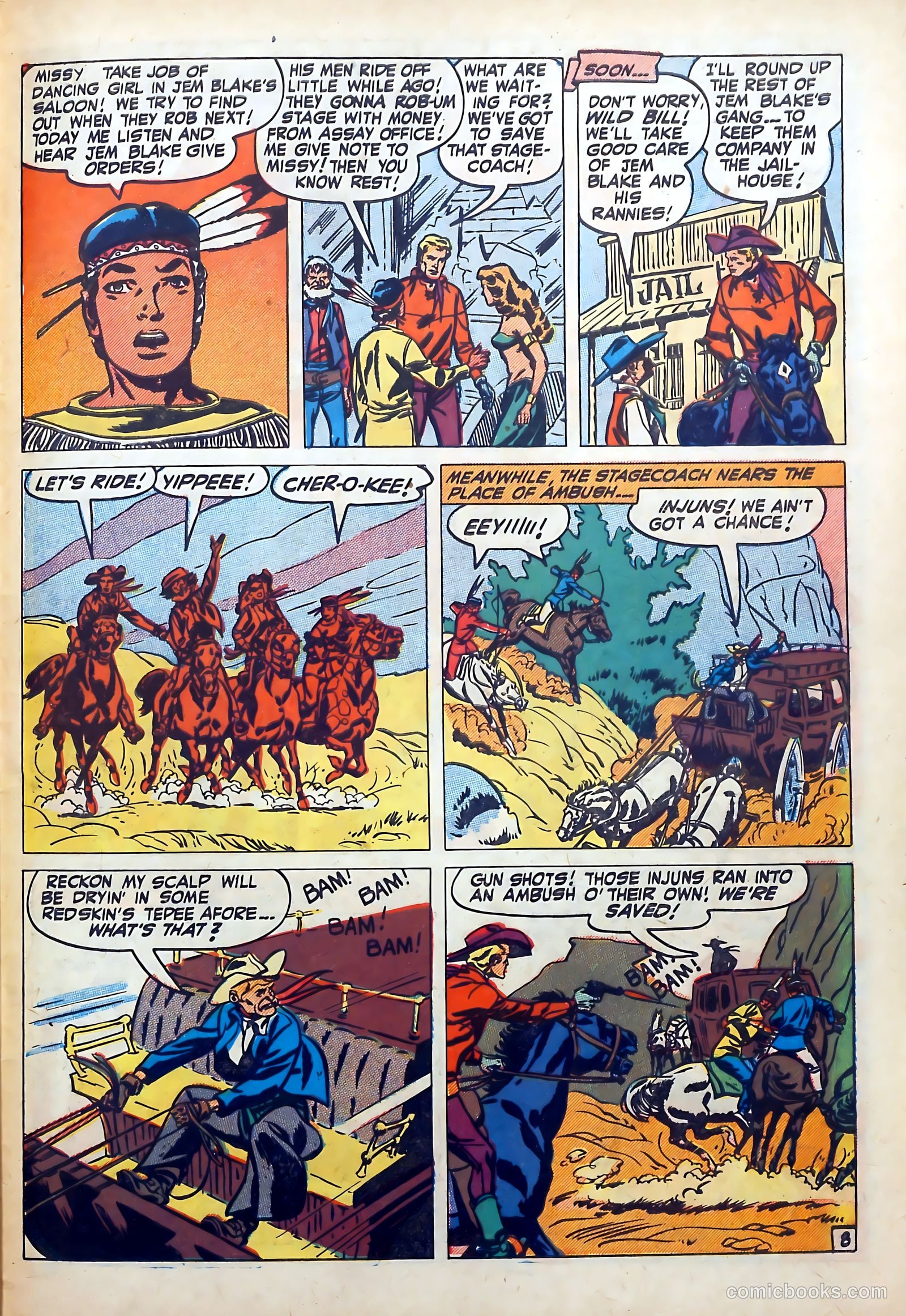 The Westerner Comics #33 (1951) — page 39 of 52