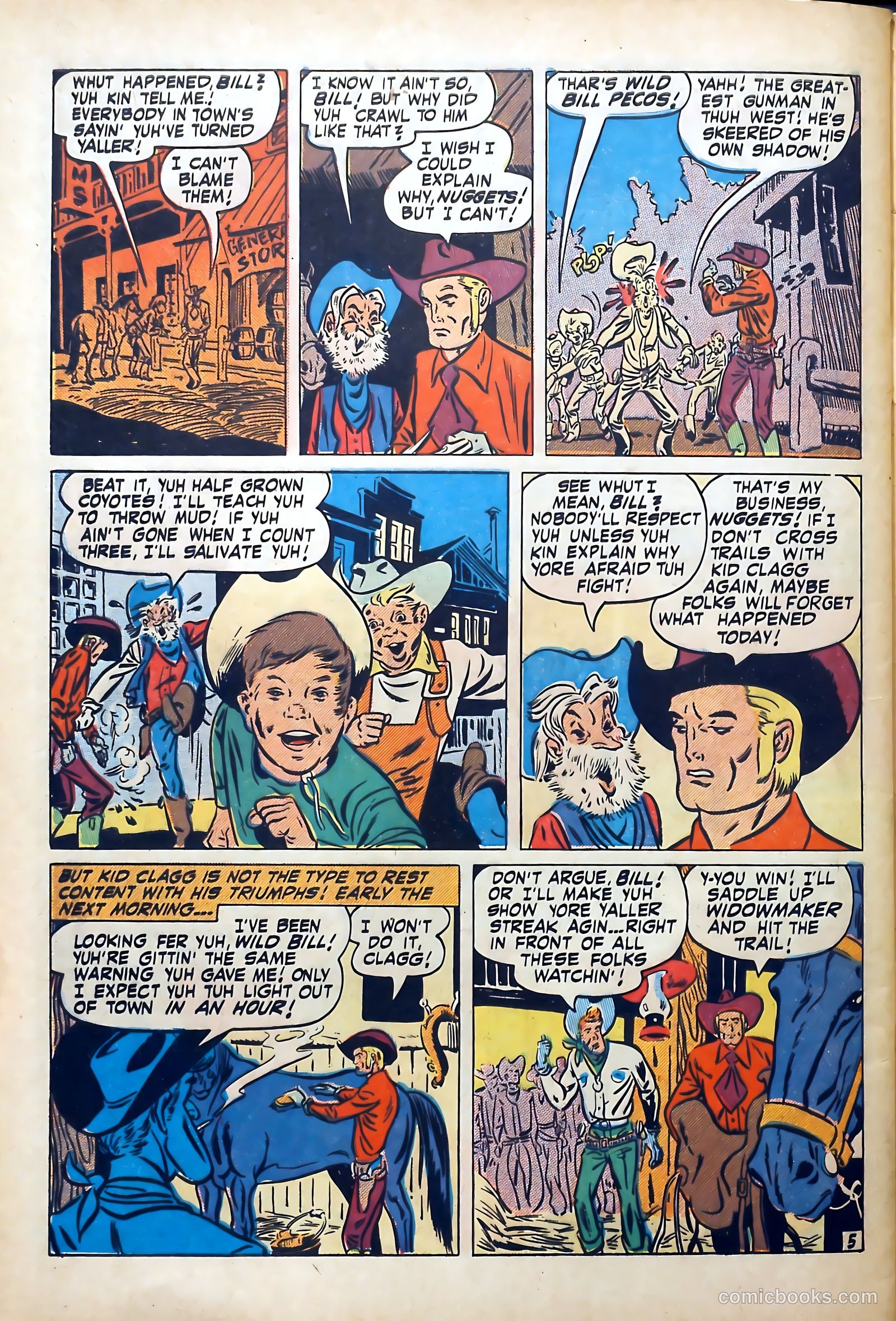 The Westerner Comics #33 (1951) — page 46 of 52