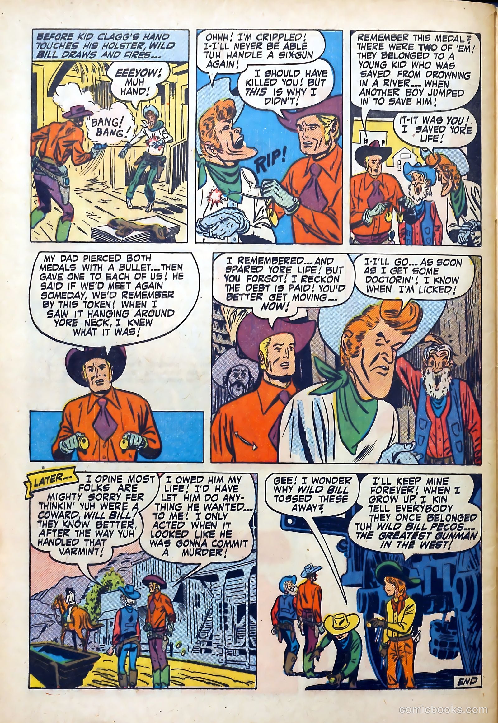 The Westerner Comics #33 (1951) — page 48 of 52