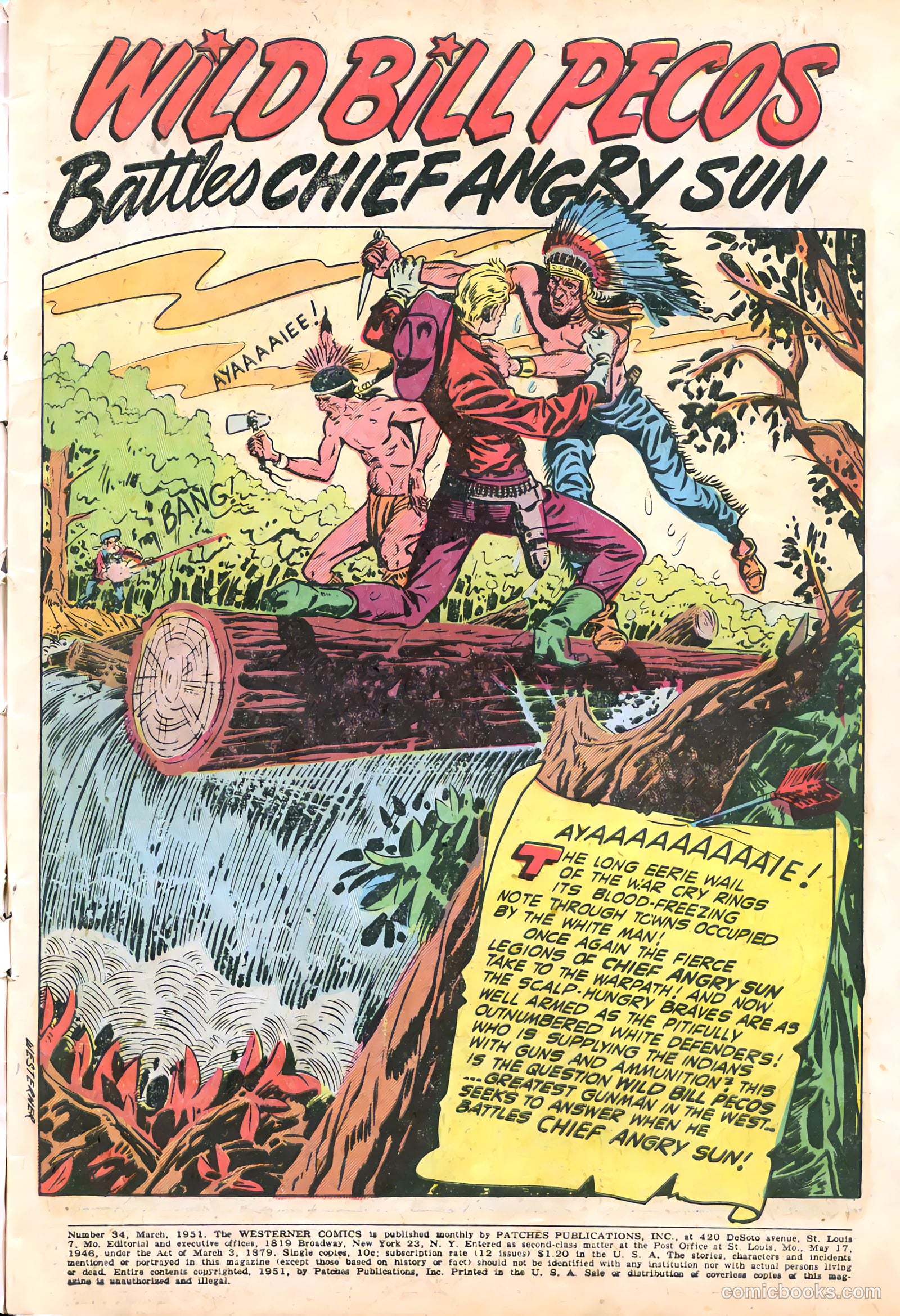 The Westerner Comics #34 (1951) — page 3 of 52