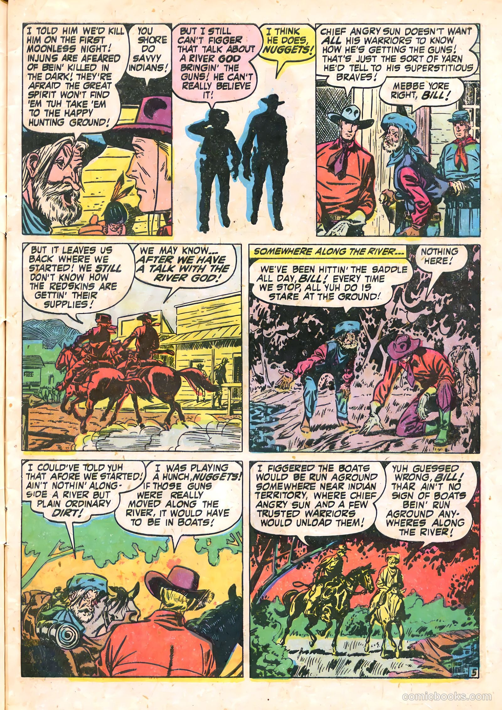The Westerner Comics #34 (1951) — page 7 of 52