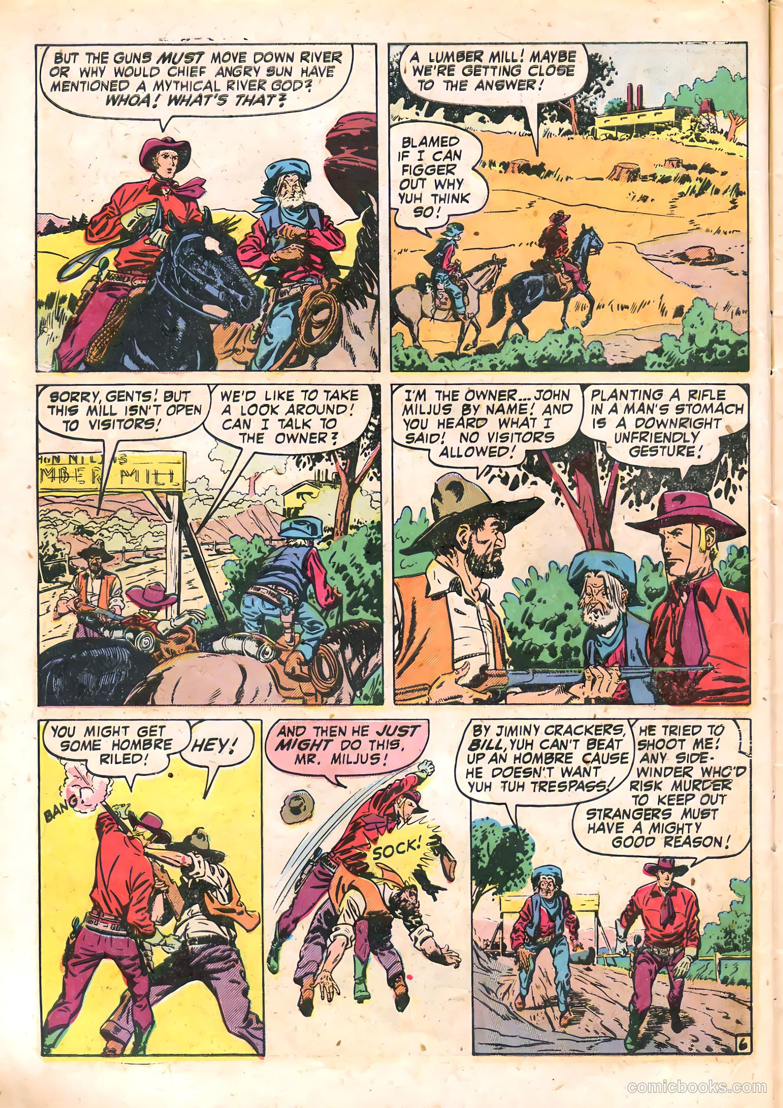 The Westerner Comics #34 (1951) — page 8 of 52