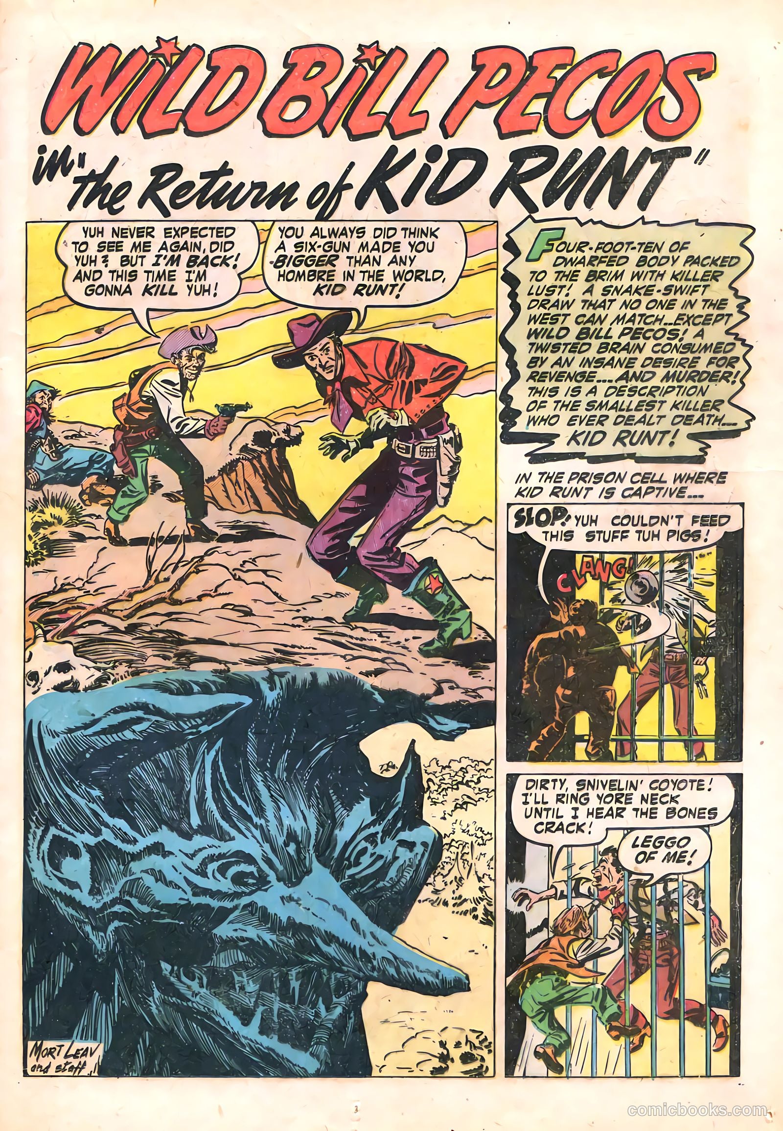 The Westerner Comics #34 (1951) — page 17 of 52