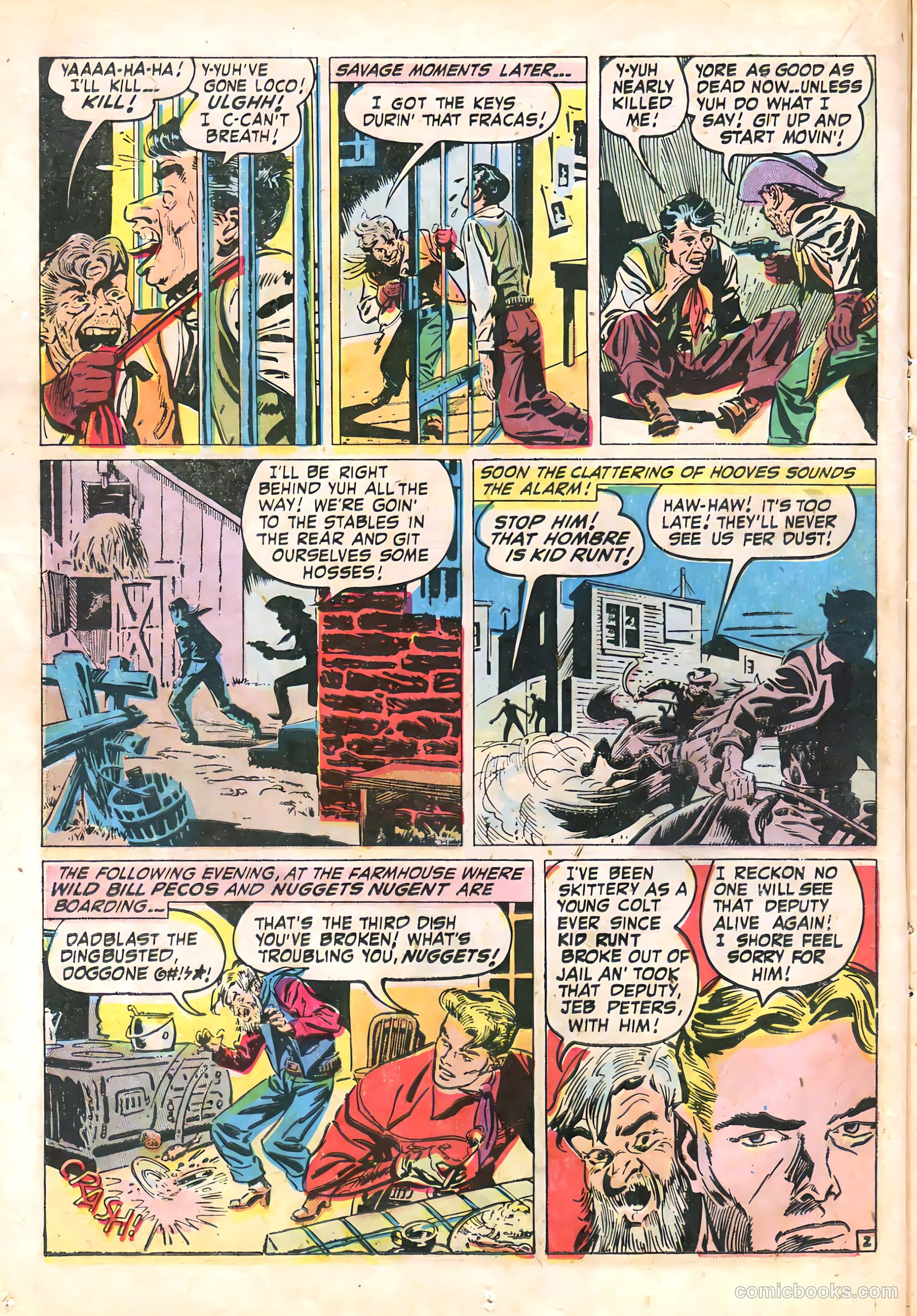 The Westerner Comics #34 (1951) — page 18 of 52