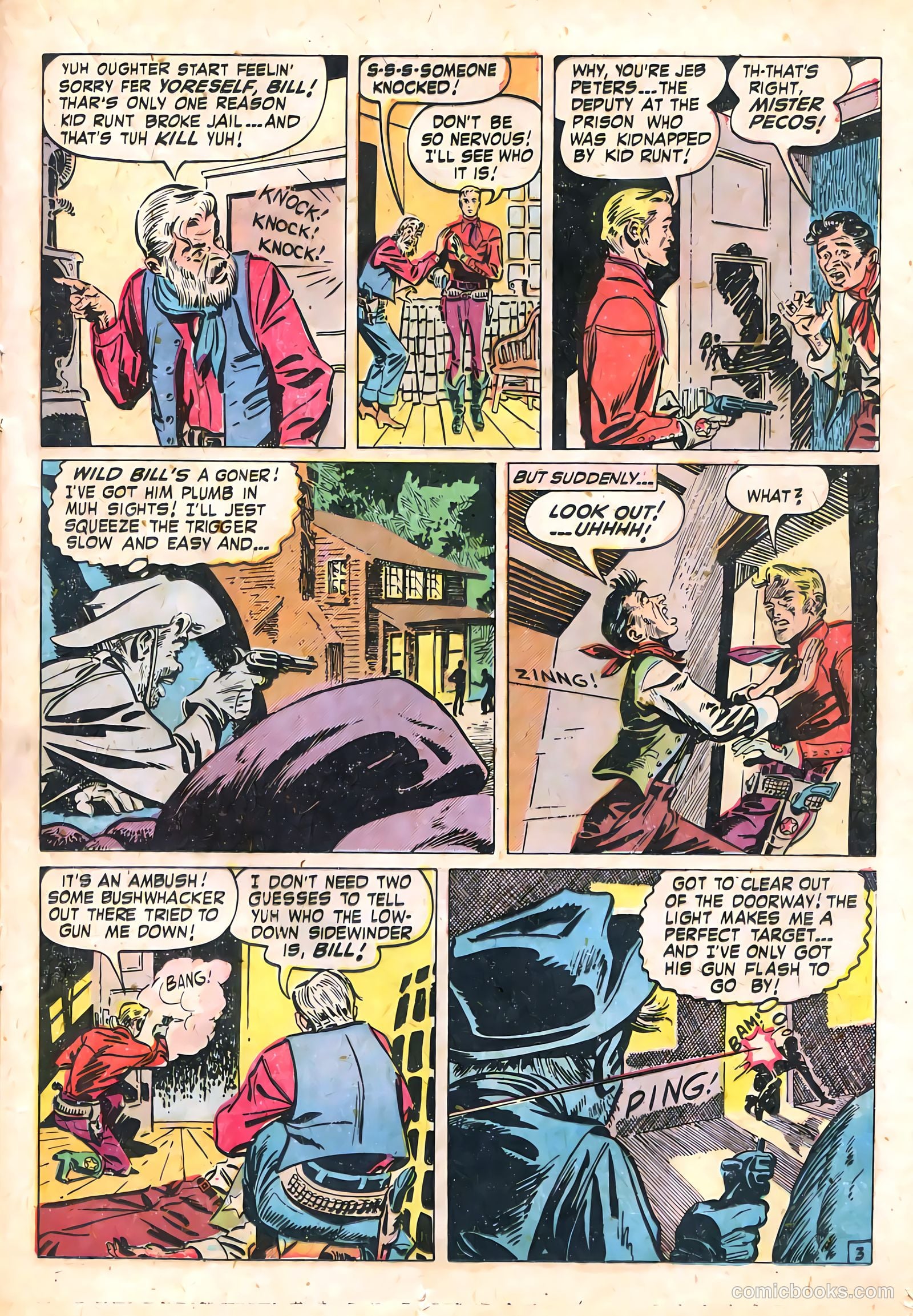 The Westerner Comics #34 (1951) — page 19 of 52