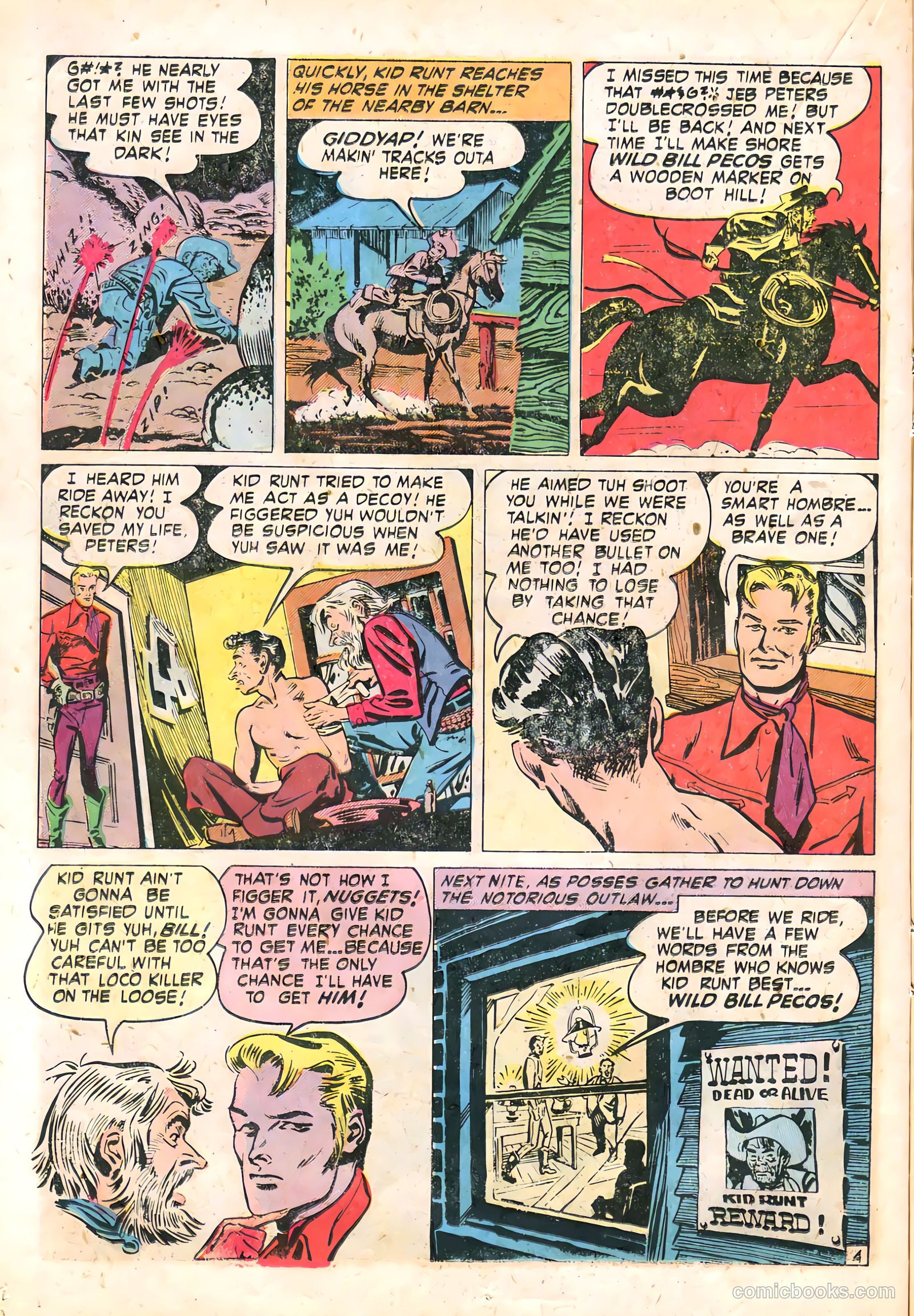 The Westerner Comics #34 (1951) — page 20 of 52