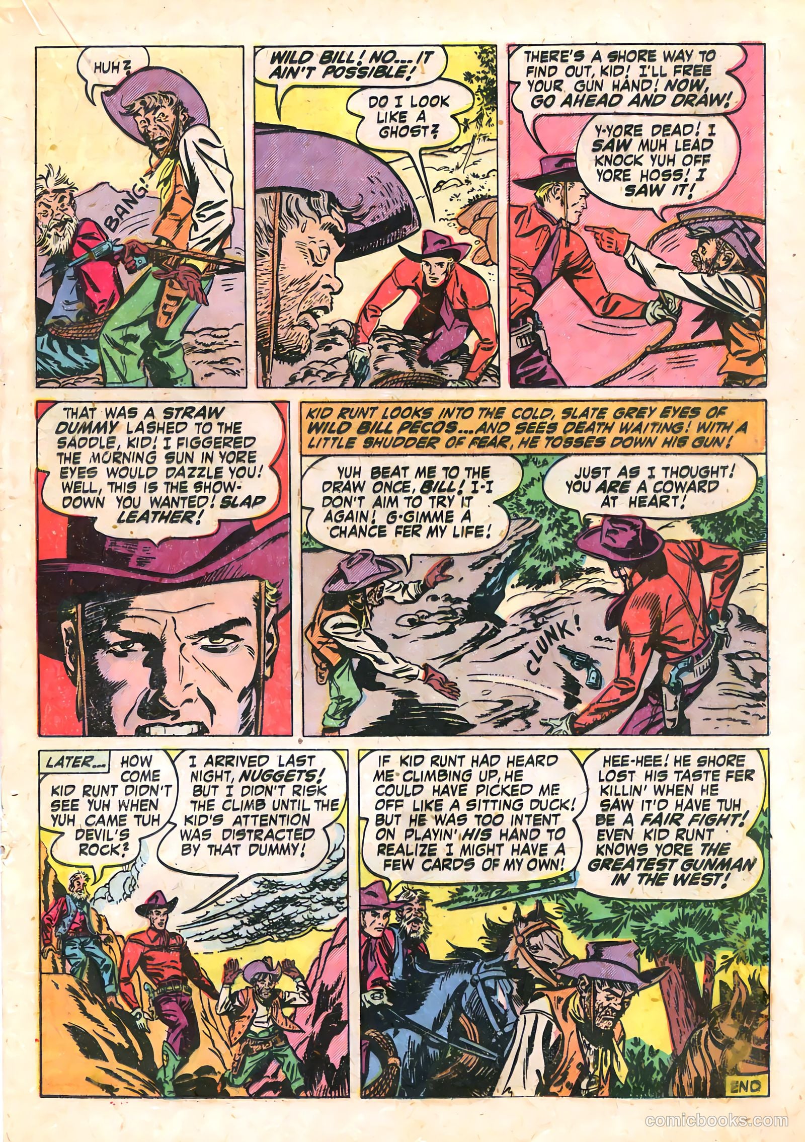 The Westerner Comics #34 (1951) — page 25 of 52