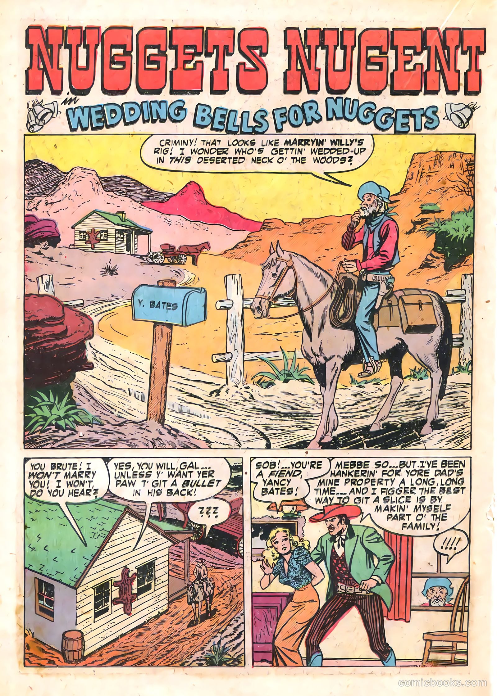The Westerner Comics #34 (1951) — page 26 of 52