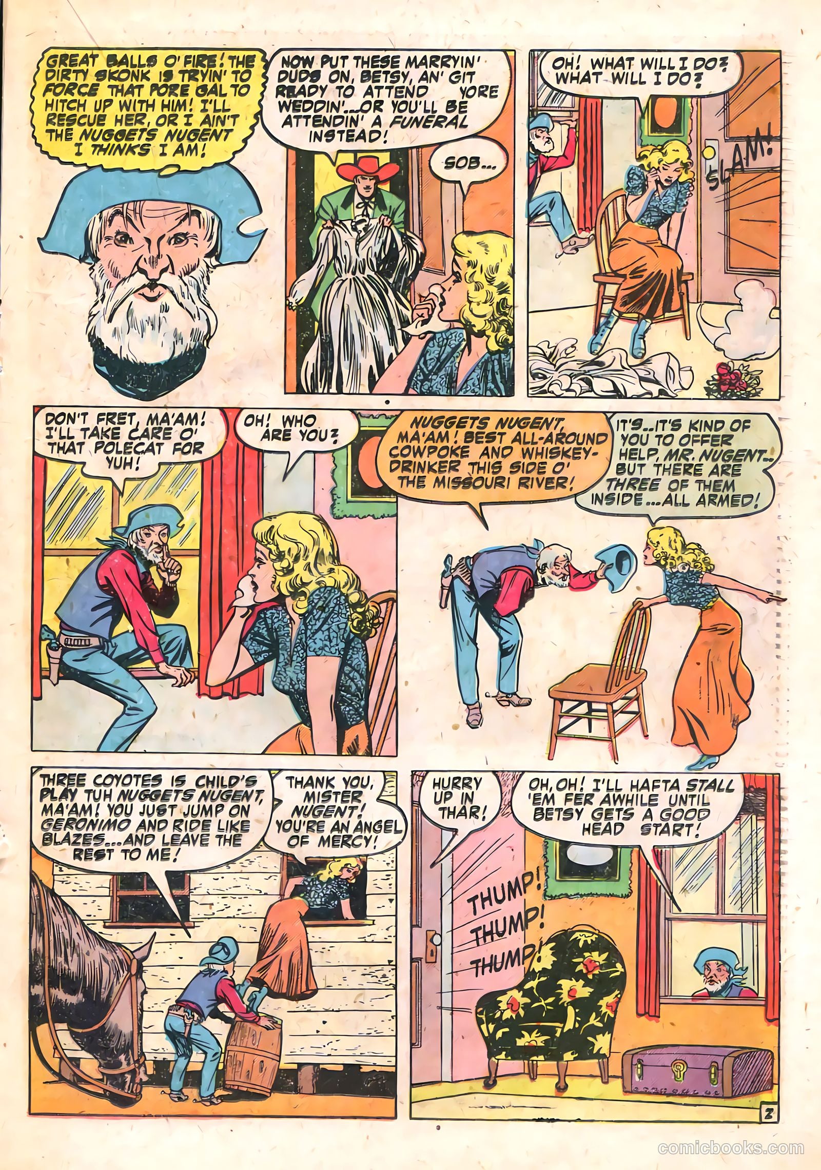The Westerner Comics #34 (1951) — page 27 of 52