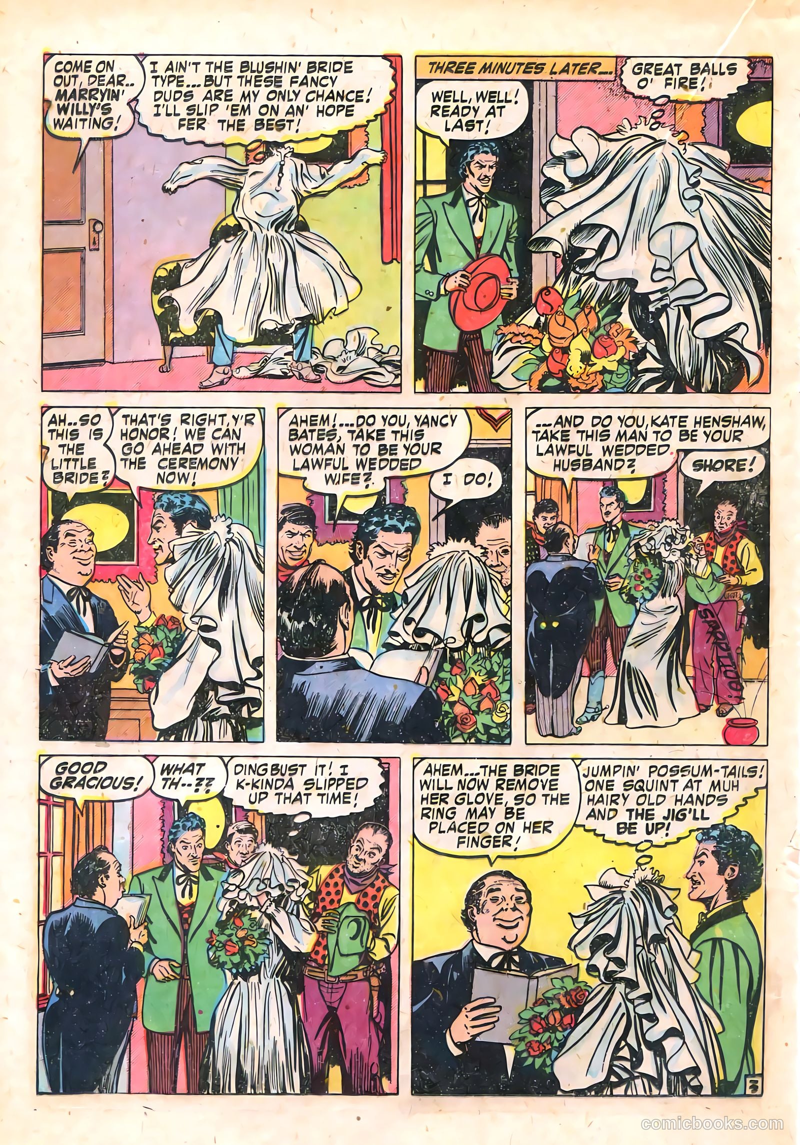 The Westerner Comics #34 (1951) — page 28 of 52