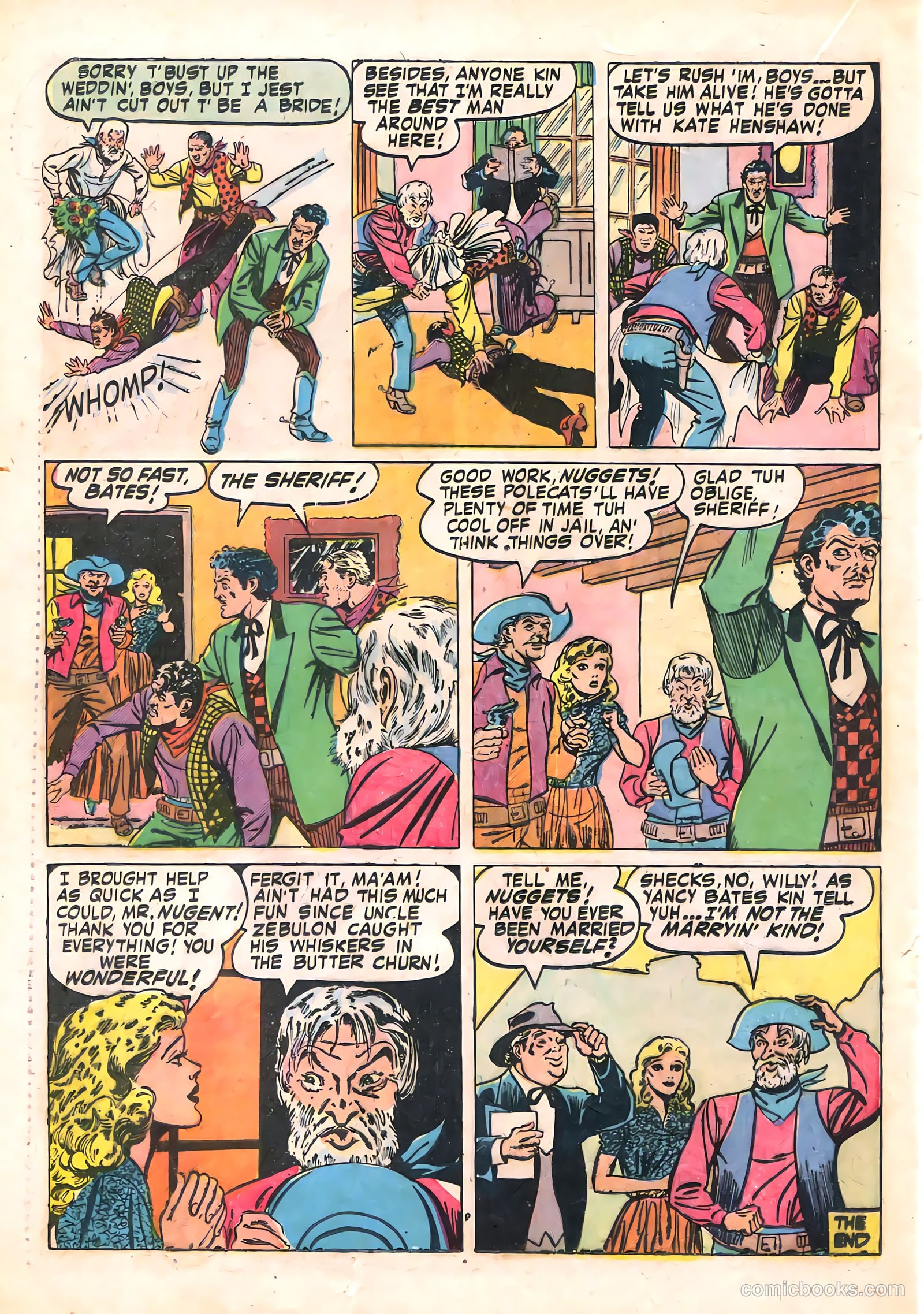 The Westerner Comics #34 (1951) — page 30 of 52